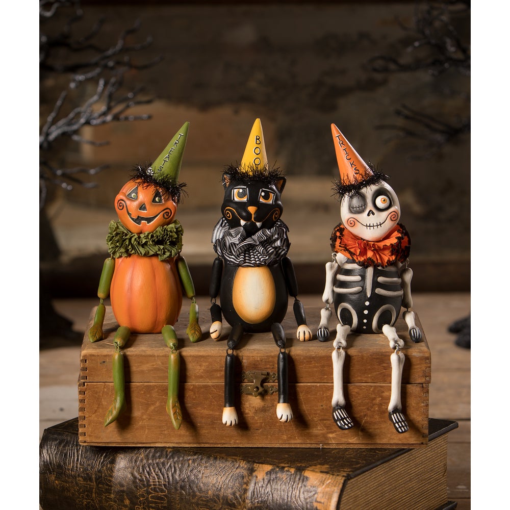 Tricks Party Skeleton by Bethany Lowe Designs-2