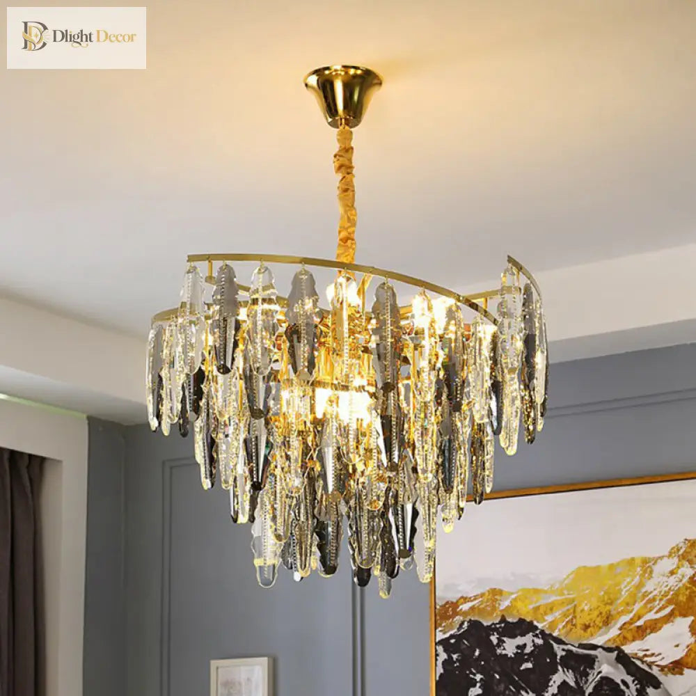 Trinity 10-Light Modern Chandelier | Dining Room Lighting
