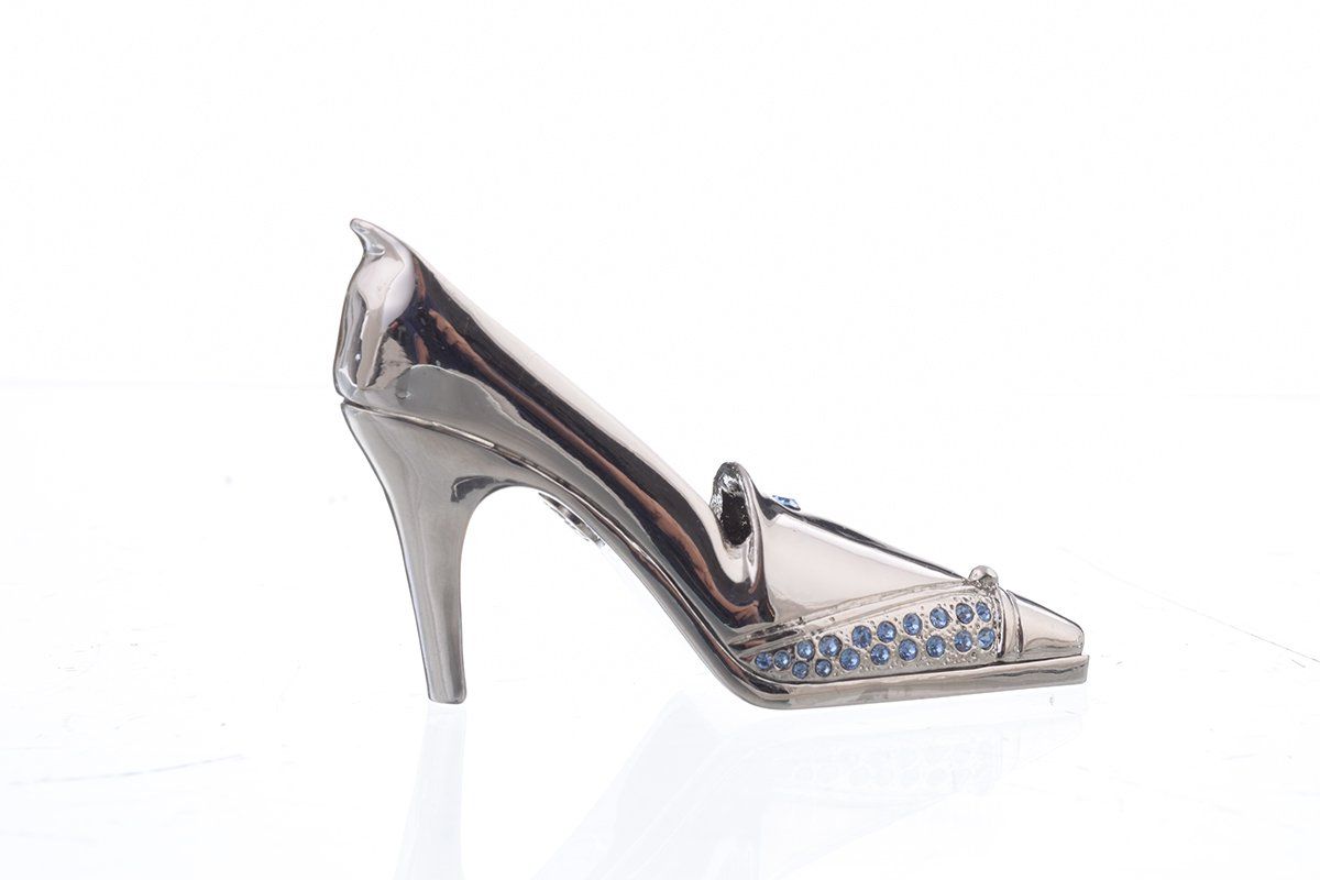 Silver Evening Shoe-2