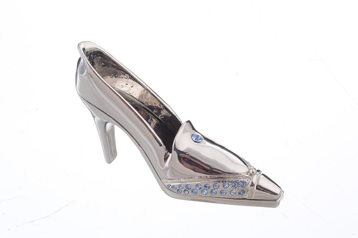 Silver Evening Shoe-4