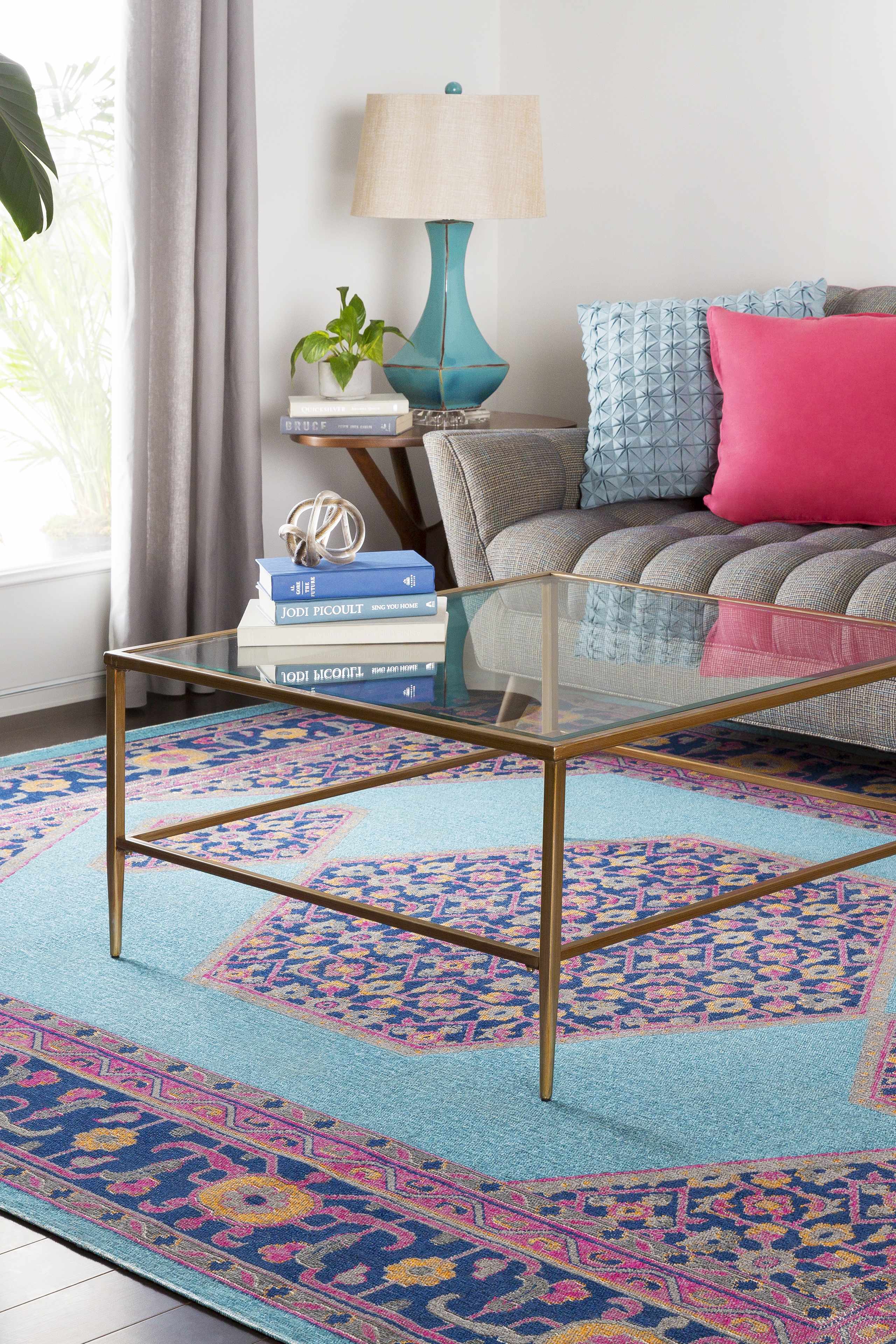 Sherston Gray Geometric Throw Pillow - Clearance-0