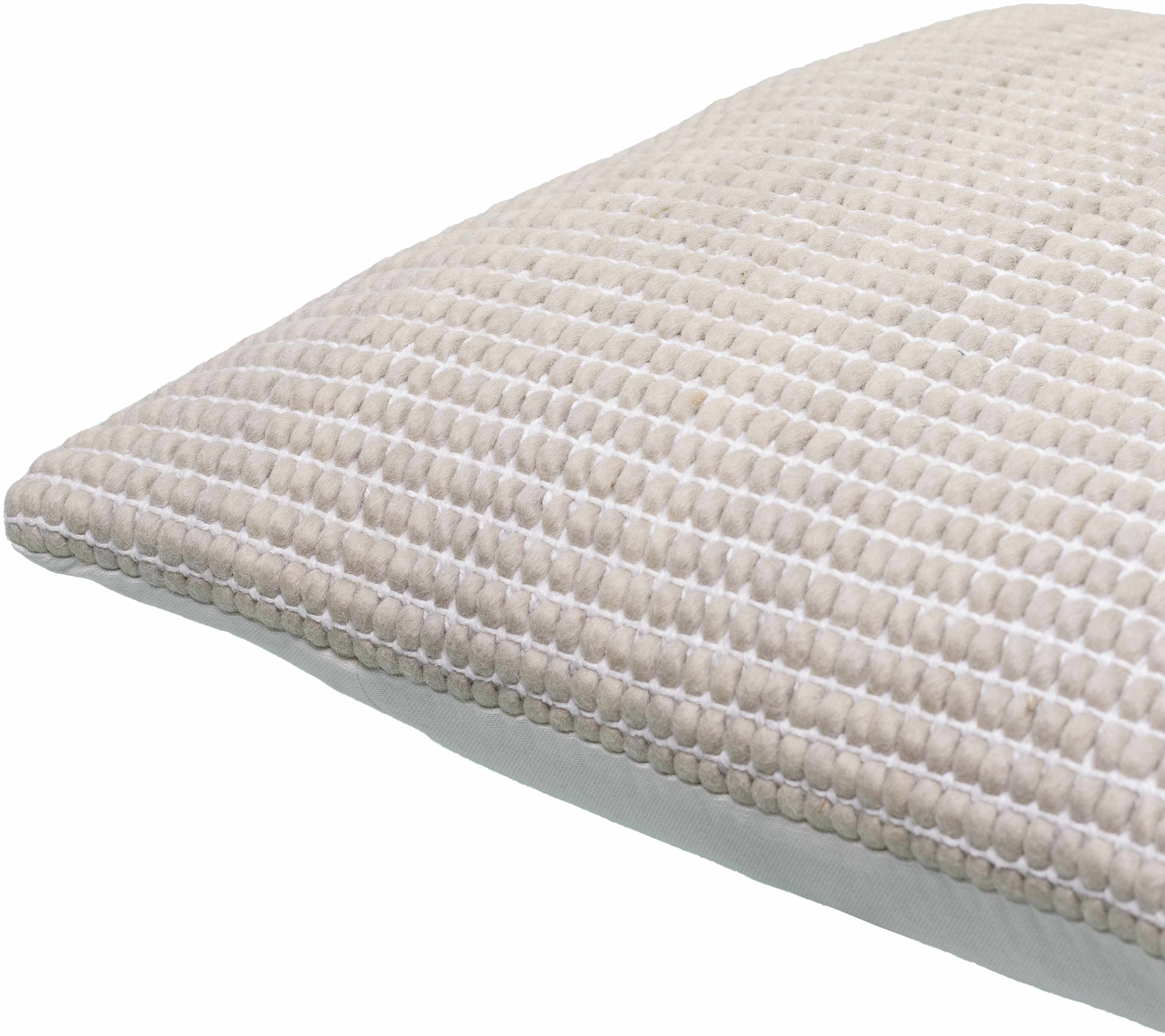 Trory Beige Throw Pillow-3