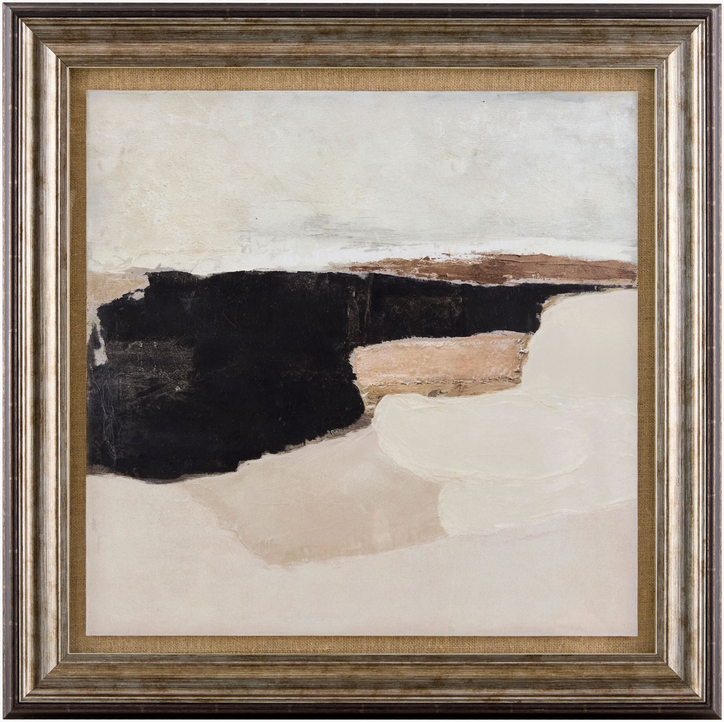 Deep Charcoal Modern Framed Wall Art for modern gallery walls-0