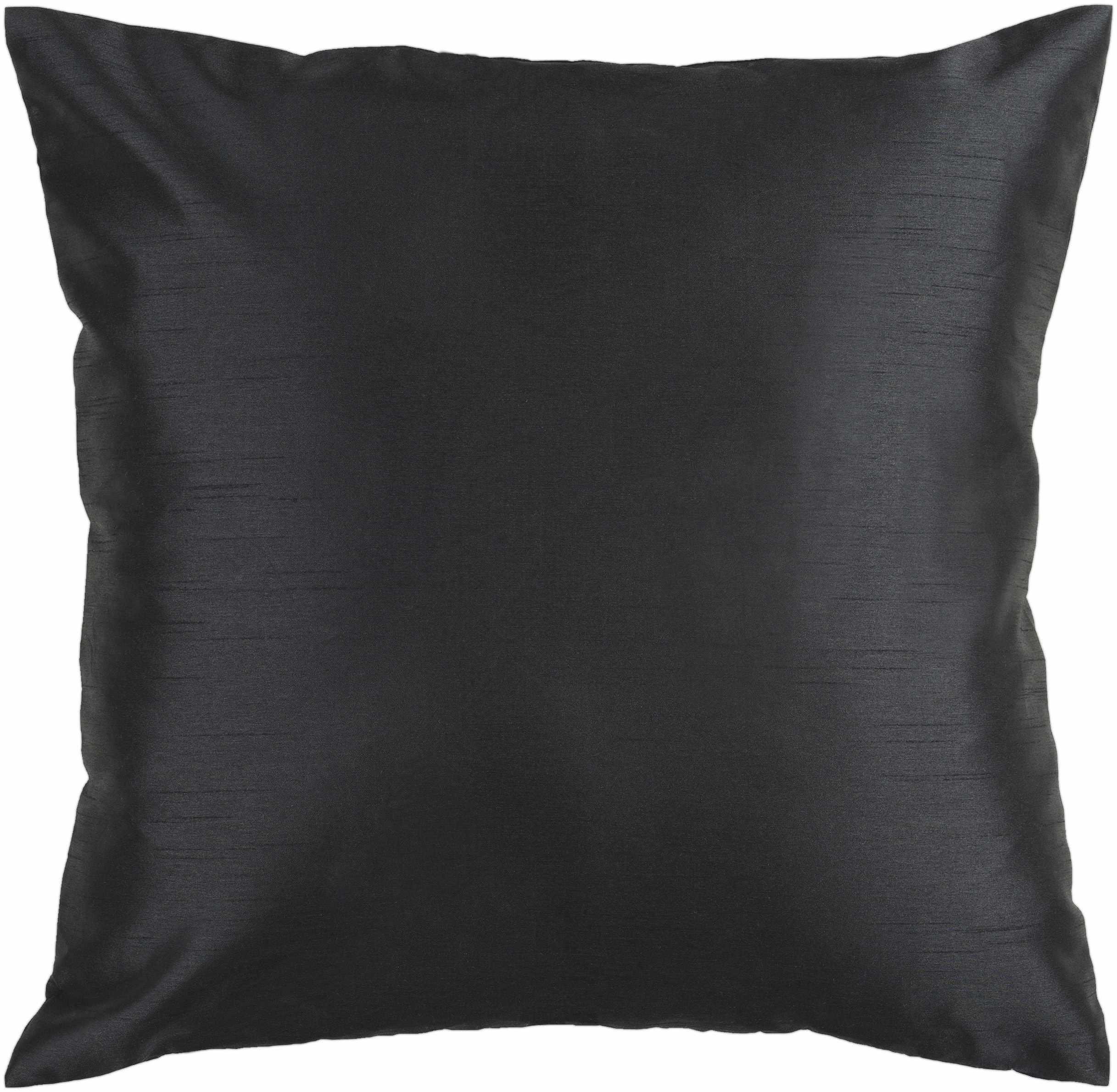 Vantage Black Square Throw Pillow - Clearance-4