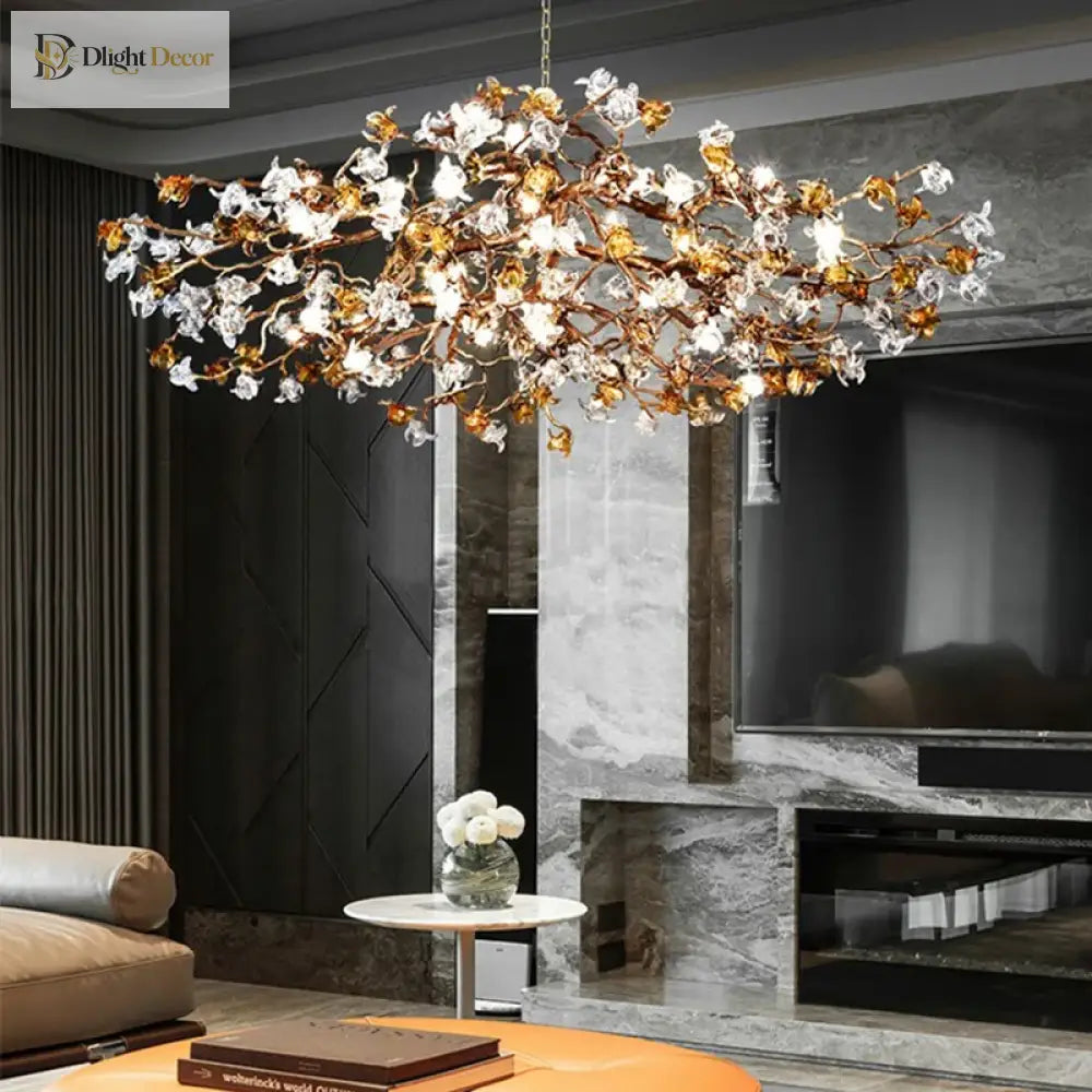 Vintage Copper Chandelier | Dining Room Home Lighting