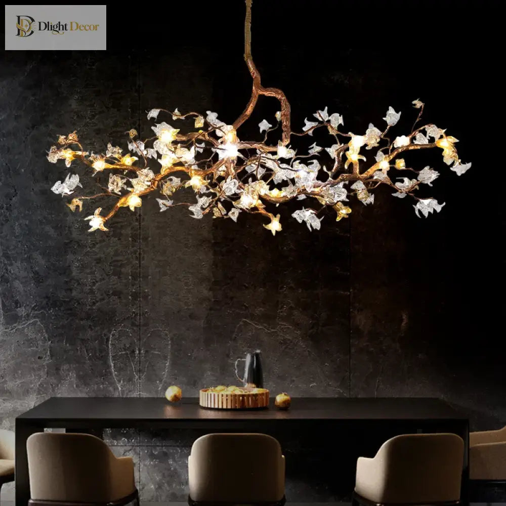 Vintage Copper Chandelier | Dining Room Home Lighting