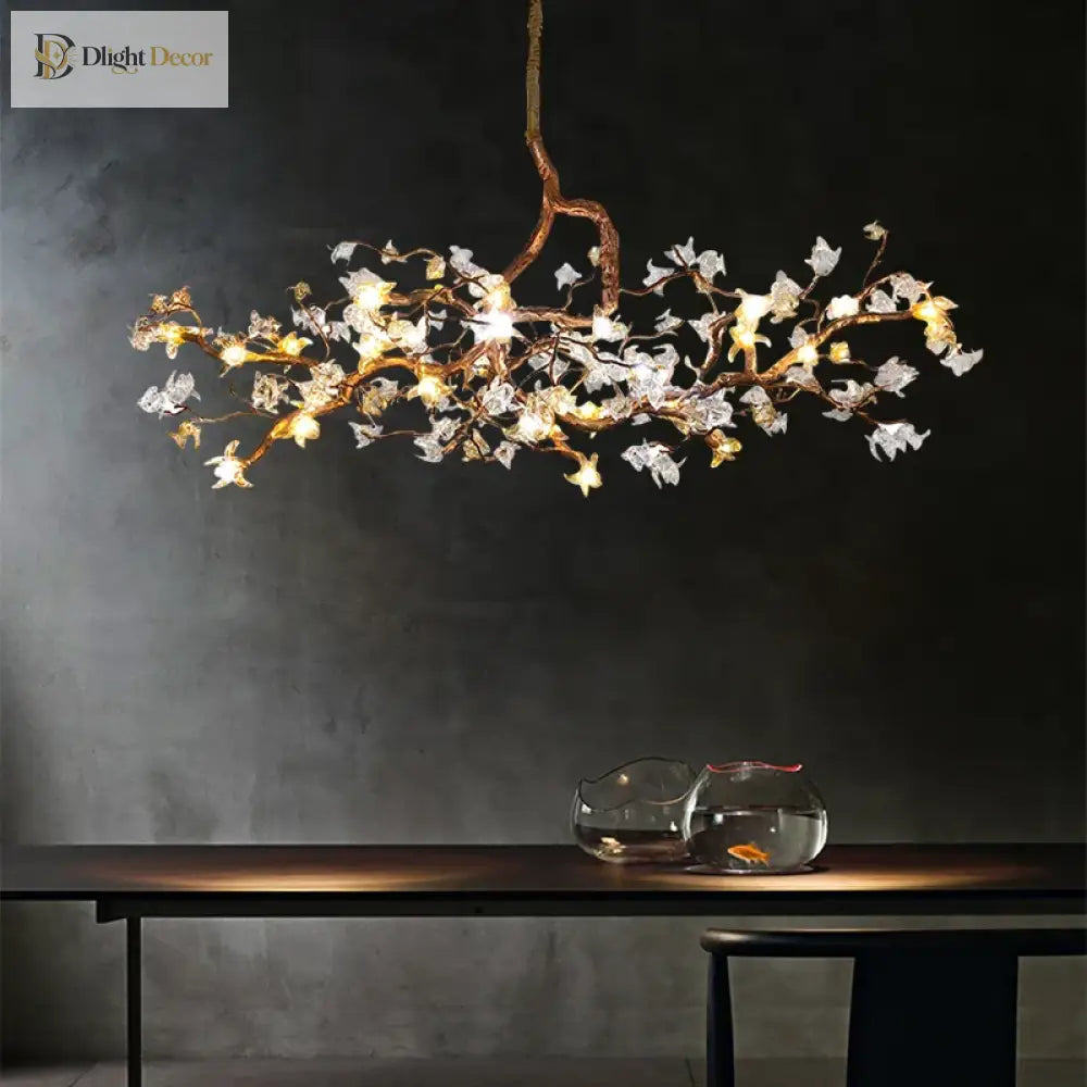 Vintage Copper Chandelier | Dining Room Home Lighting