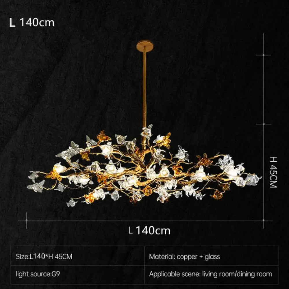 Vintage Copper Chandelier | Dining Room Home Lighting