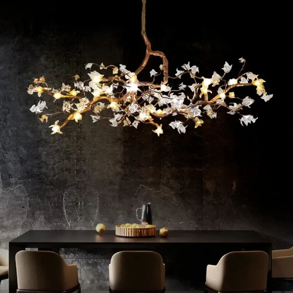 Vintage Copper Chandelier | Dining Room Home Lighting