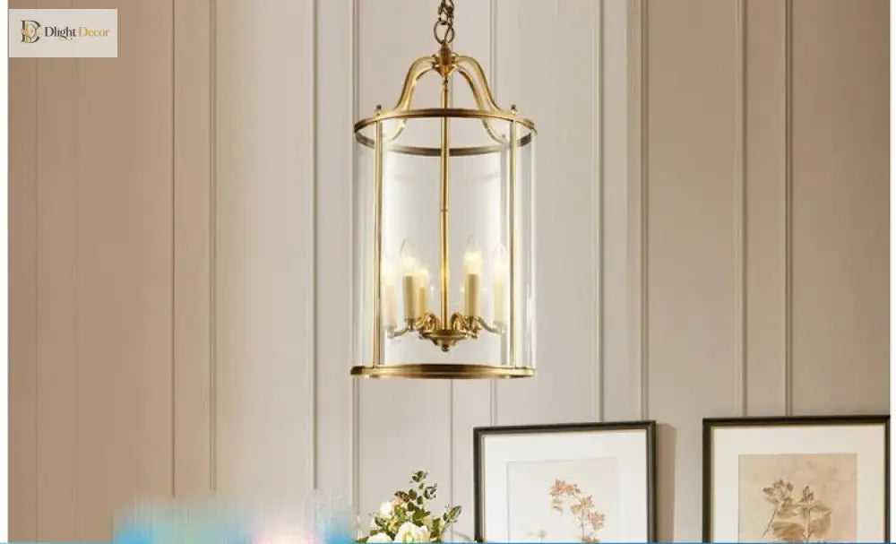 Vintage Copper Chandelier | Modern Dining Room Lighting