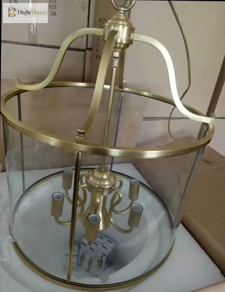 Vintage Copper Chandelier | Modern Dining Room Lighting