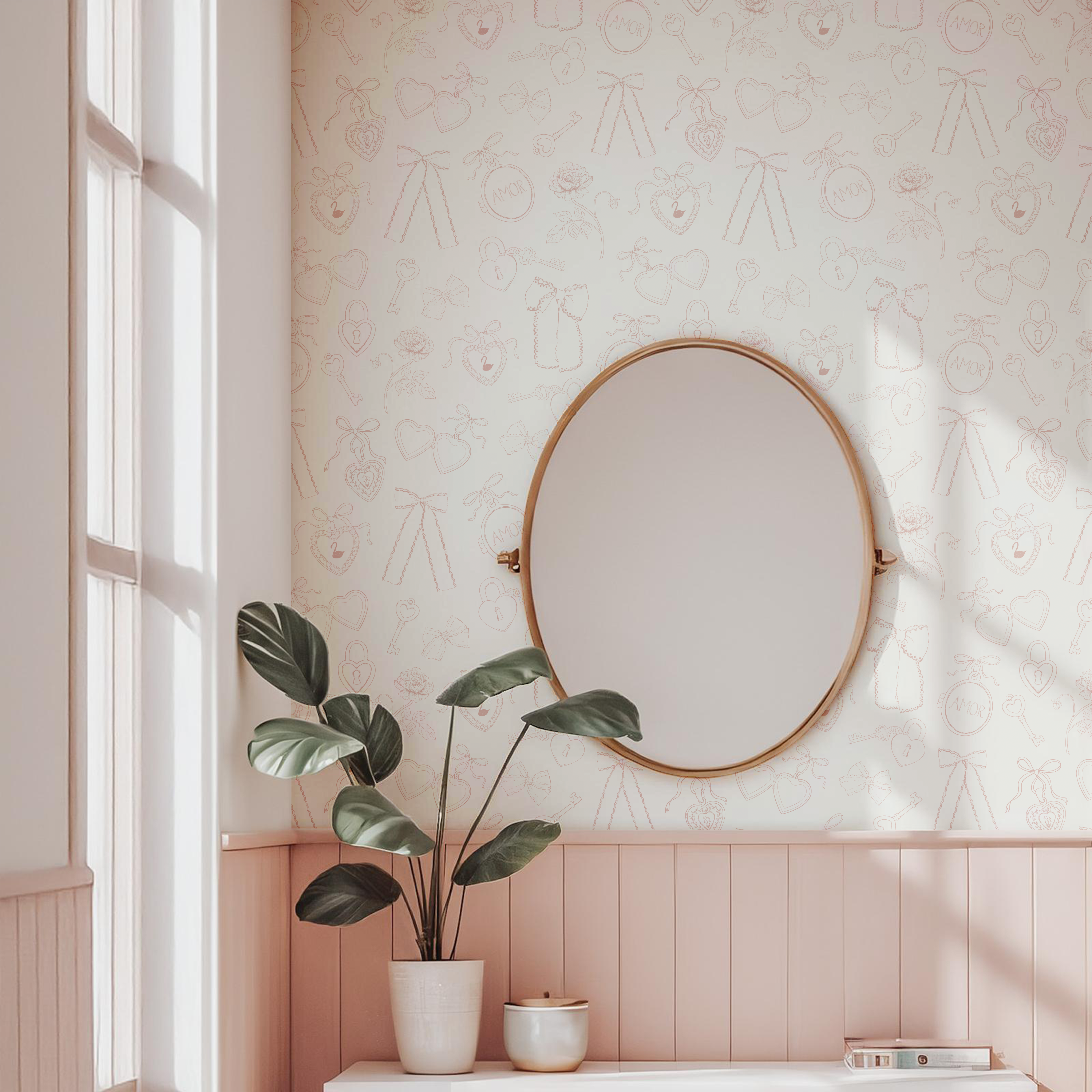 Essie Wallpaper by Brittany Polatis Design