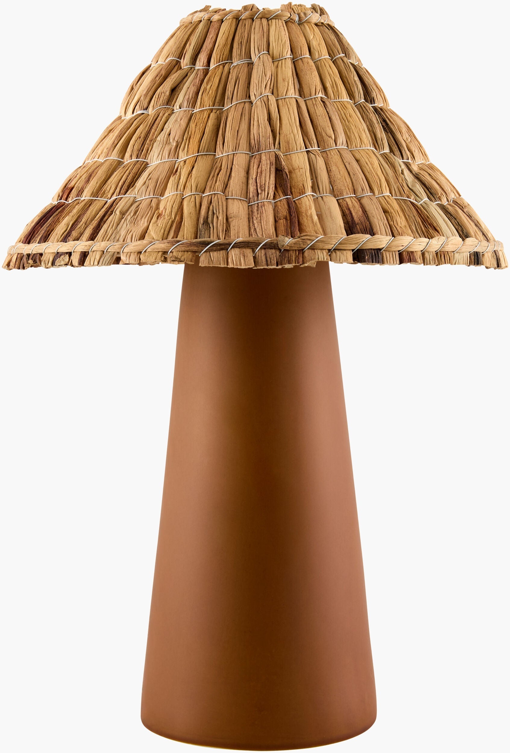 Warm Orange Traditional Table Lamp for bedside or console tables-0