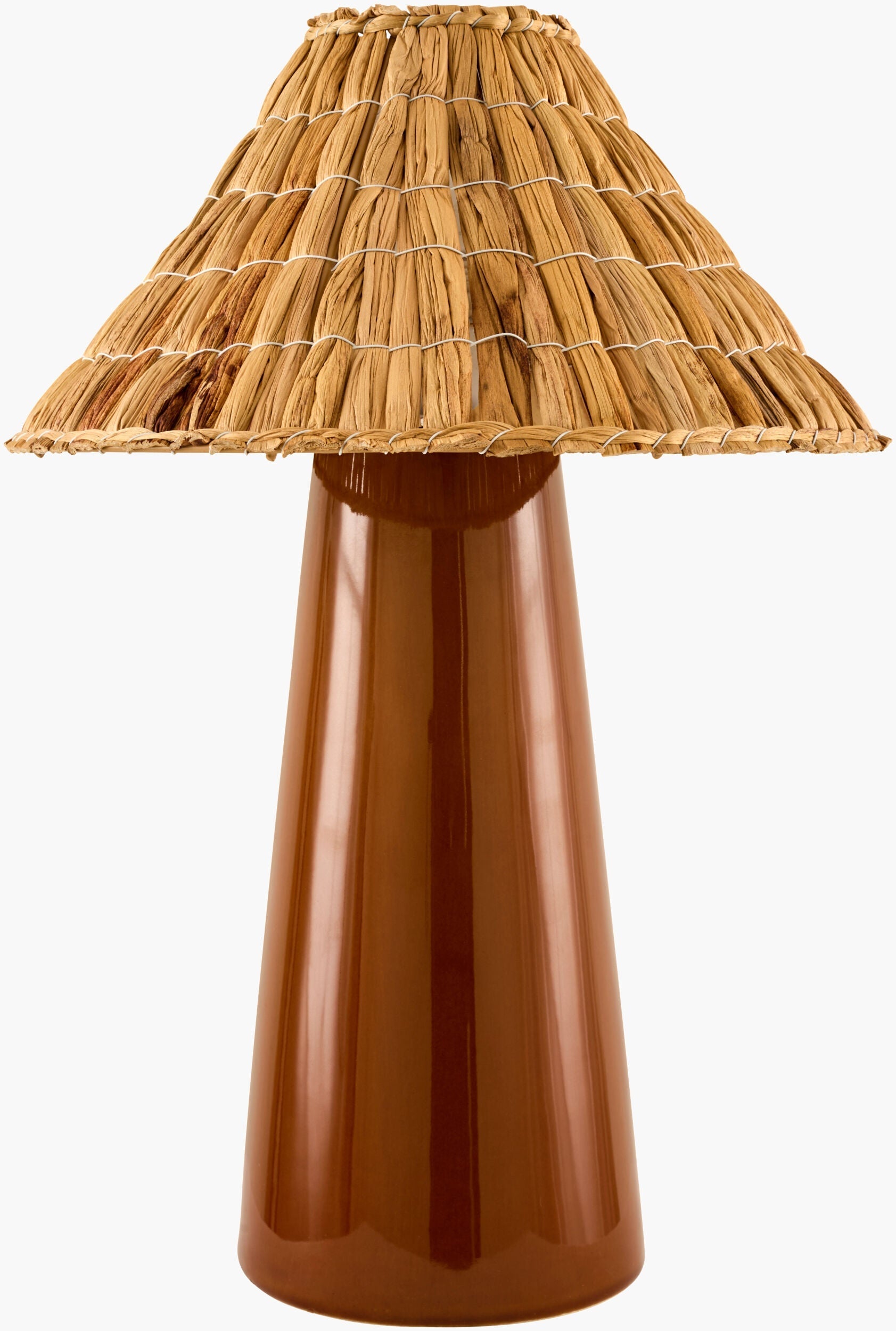 Bright Orange Traditional Table Lamp for bedside or console tables-0