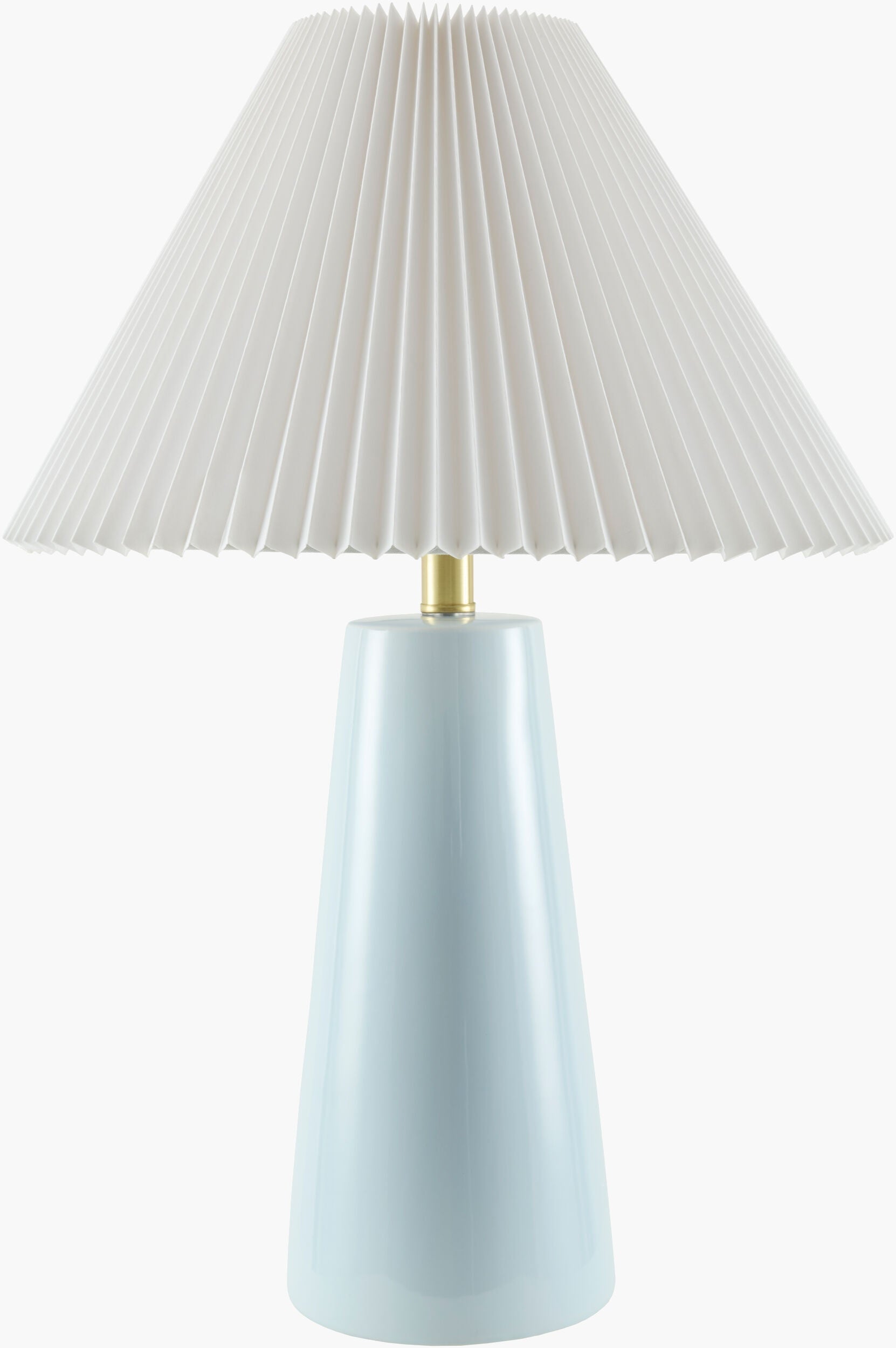 Light Gray Traditional Table Lamp for bedside or console tables-0