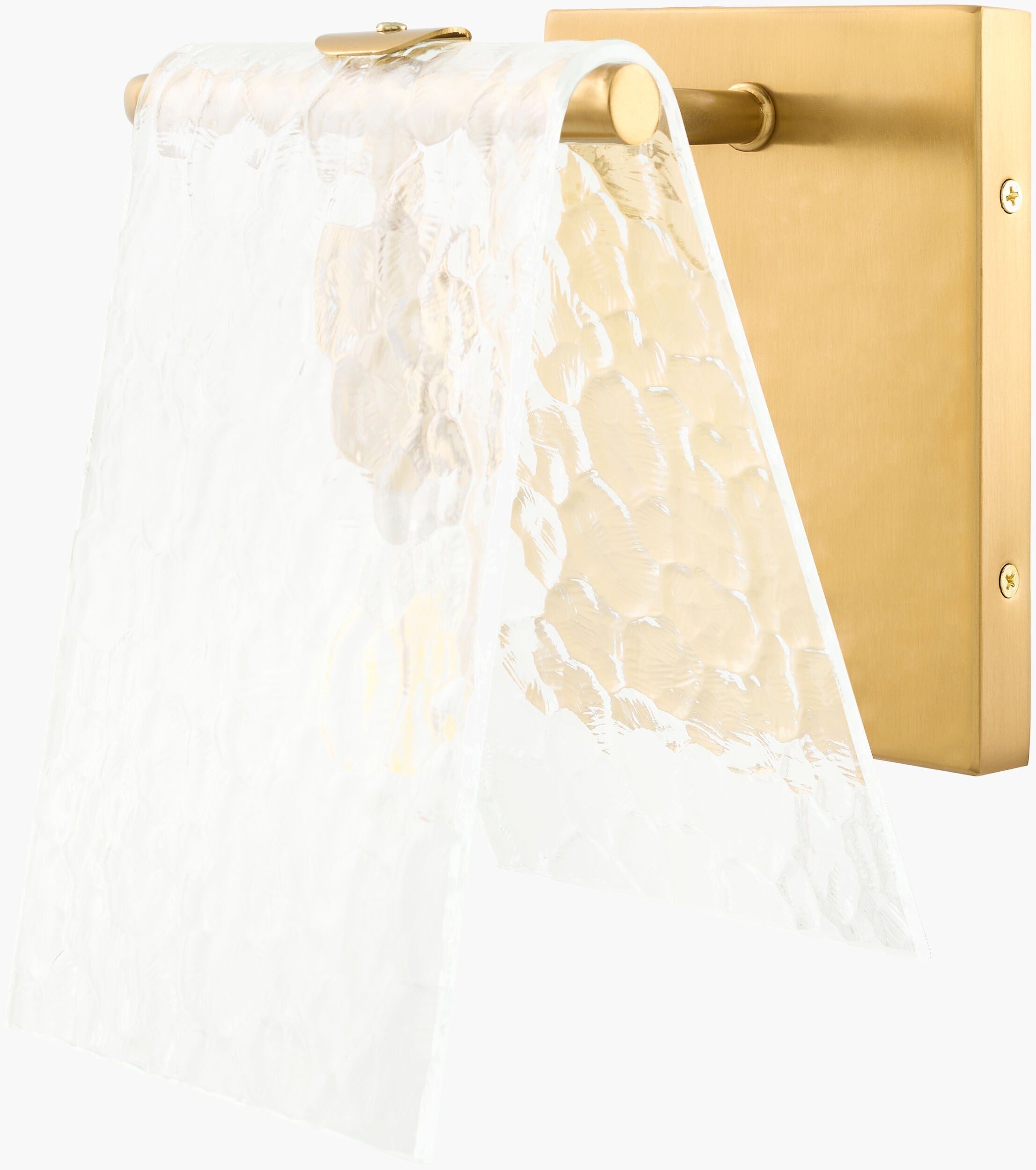 Deep Light Gray Modern Wall Sconce with glass details for hallway or bedroom lighting-0