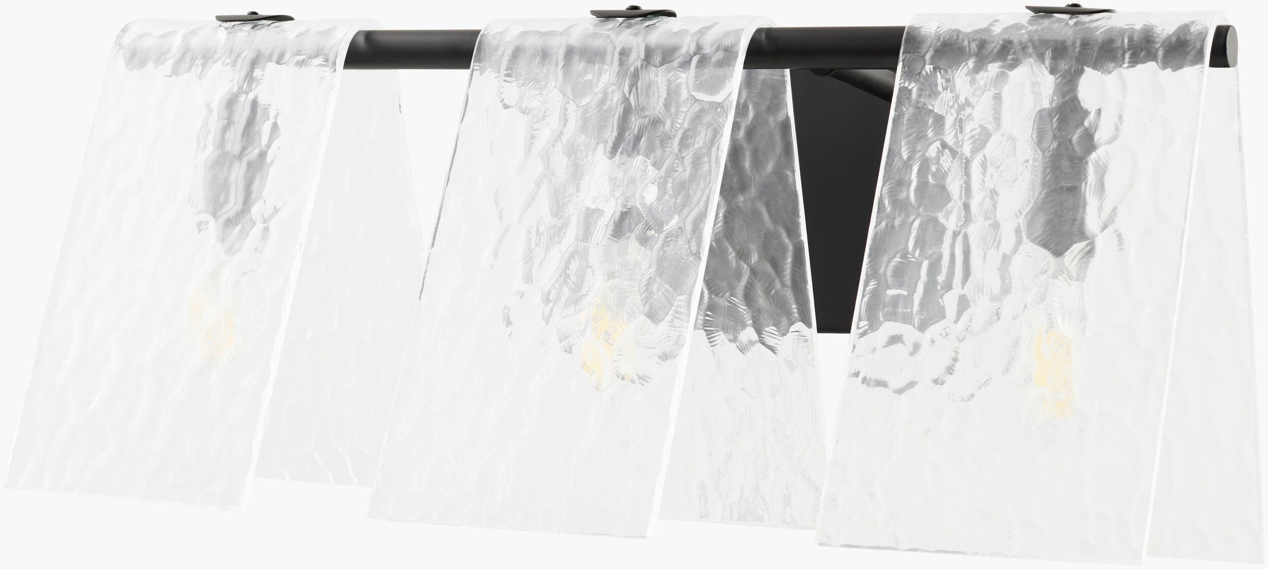 Rich White Modern Wall Sconce with glass details for hallway or bedroom lighting-0