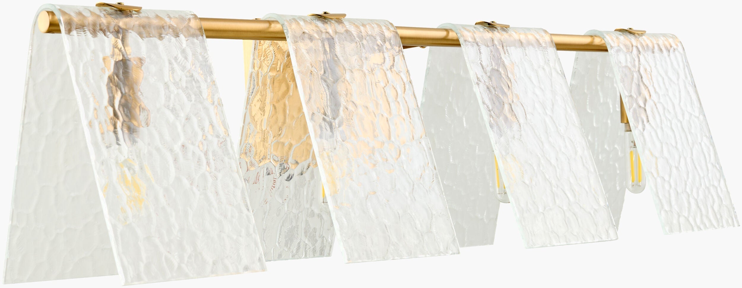 Soft Light Gray Modern Wall Sconce with glass details for hallway or bedroom lighting-0