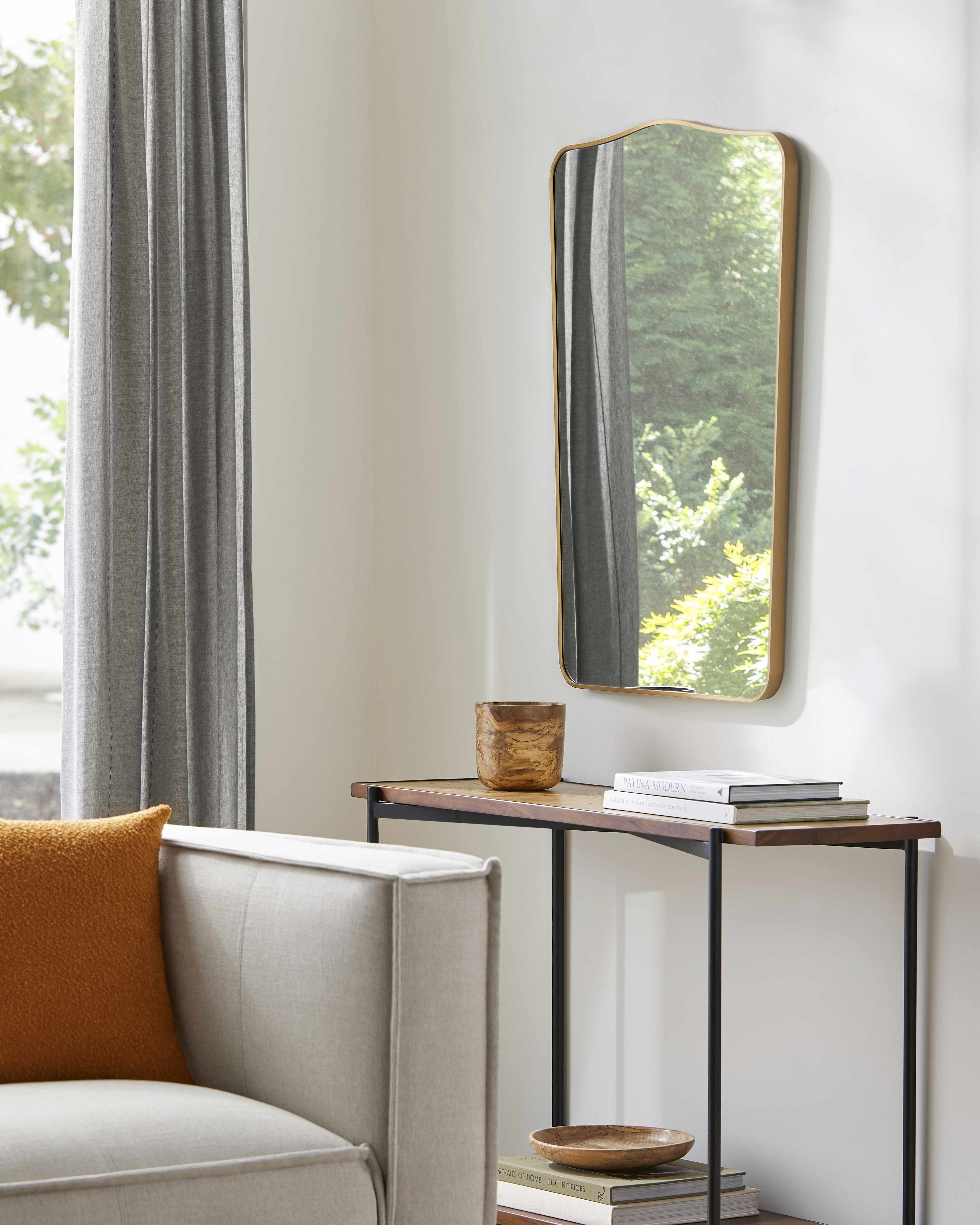 Vallentuna Metallic Copper Mirror-0