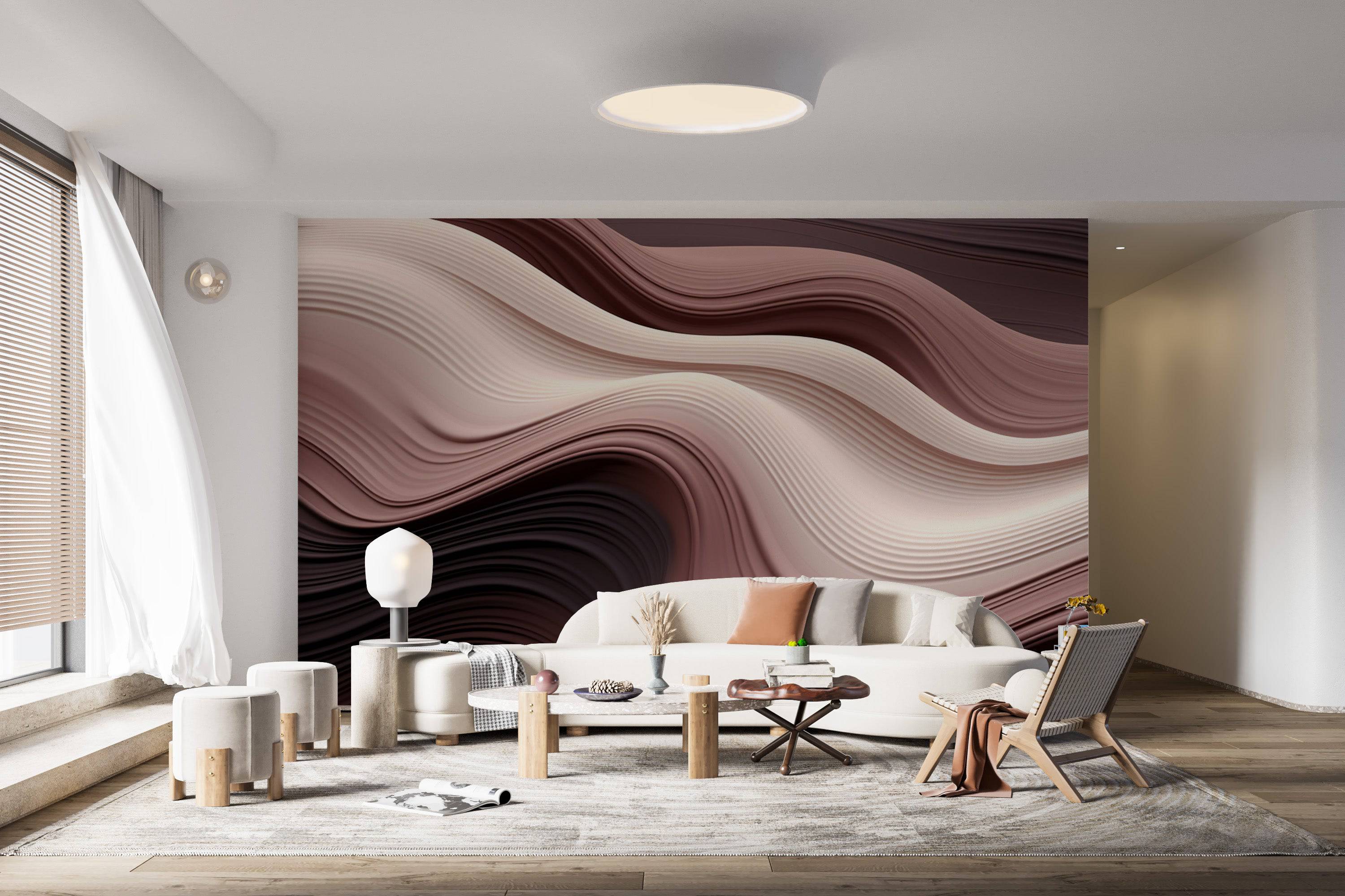 Desertwave swirled patterns of different colors wallpaper-2