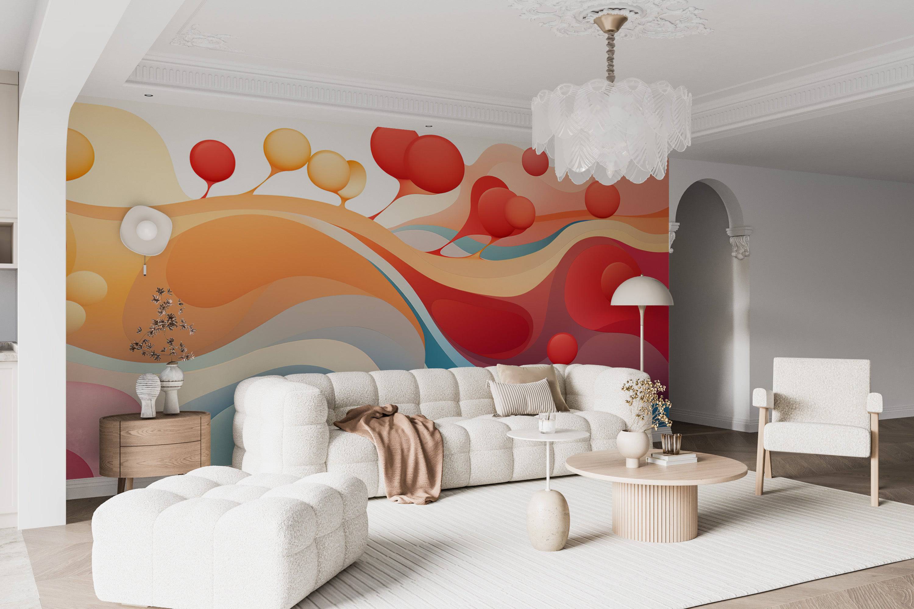 Enchanting Balloon Dream Mural-1