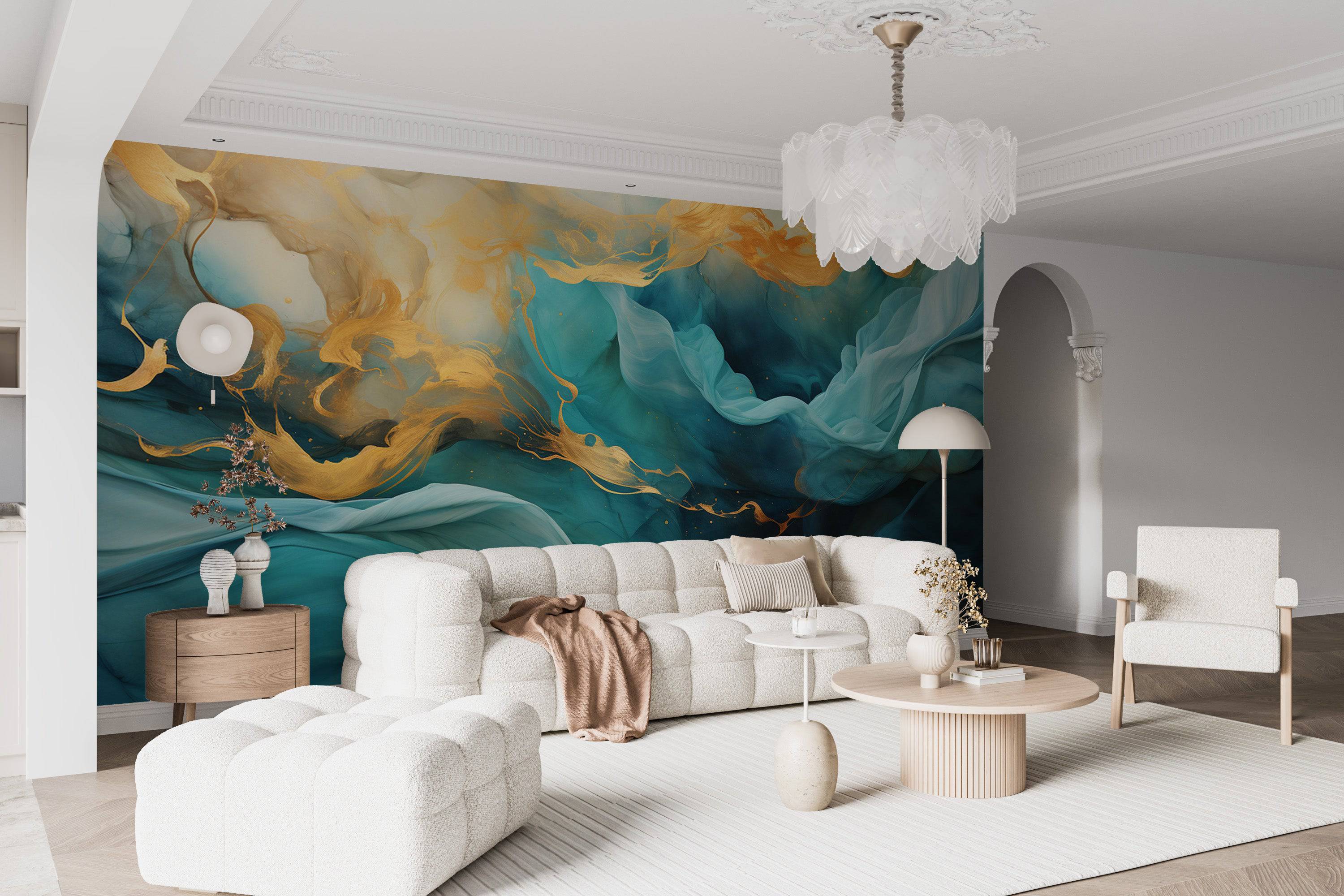 Ethereal cloudscapes wallpaper mural-1