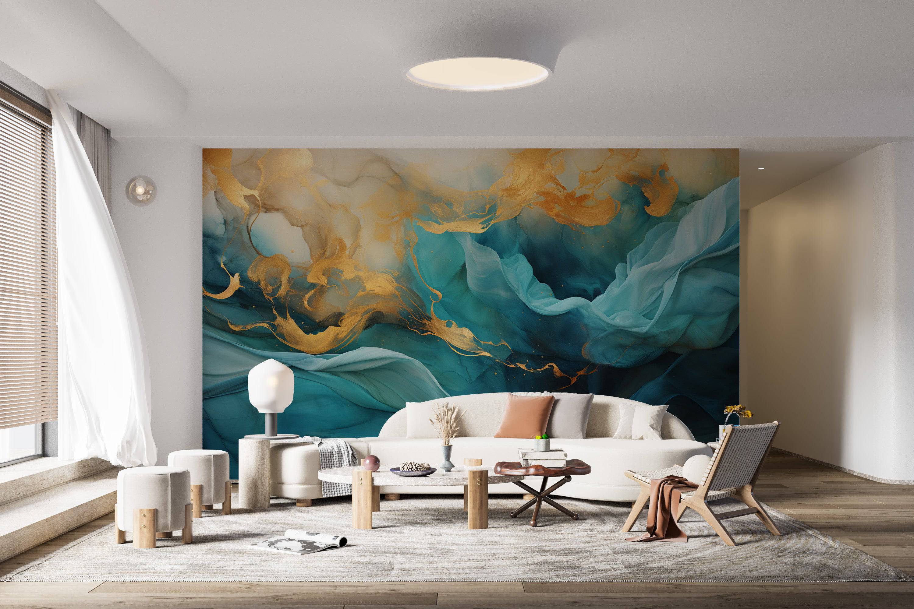 Ethereal cloudscapes wallpaper mural-2