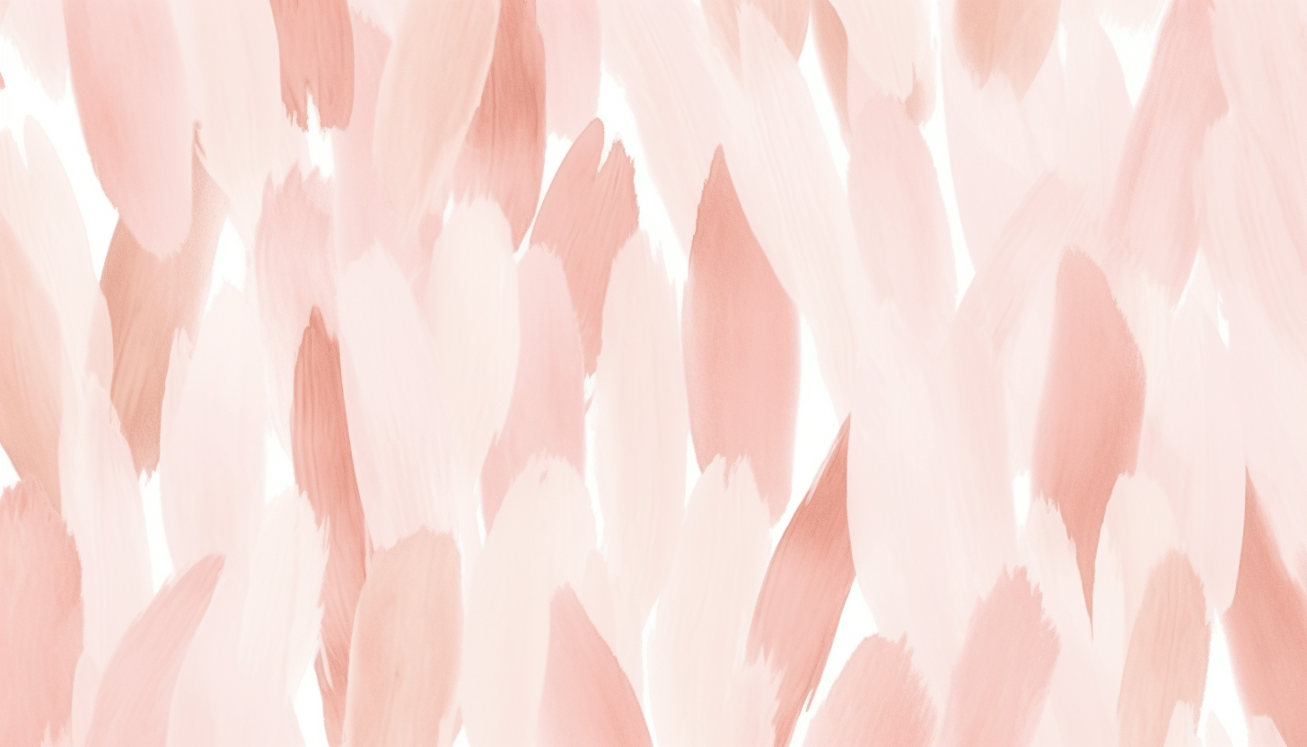 Soft Tonal Transitions Pink and Brown Brushstroke Pattern-0