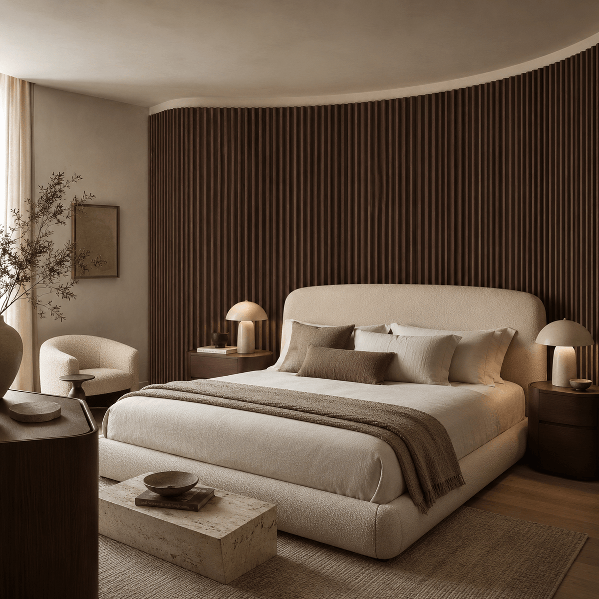 Zigzag Flexible Tambour Wood Panels