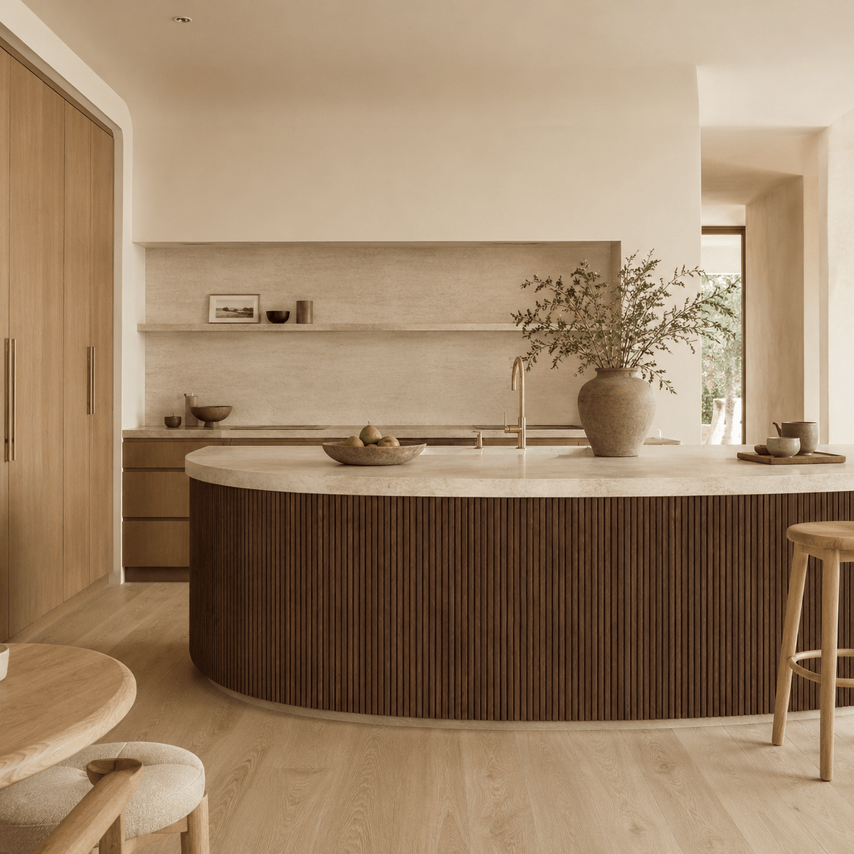 Slat Flexible Tambour Wood Panels