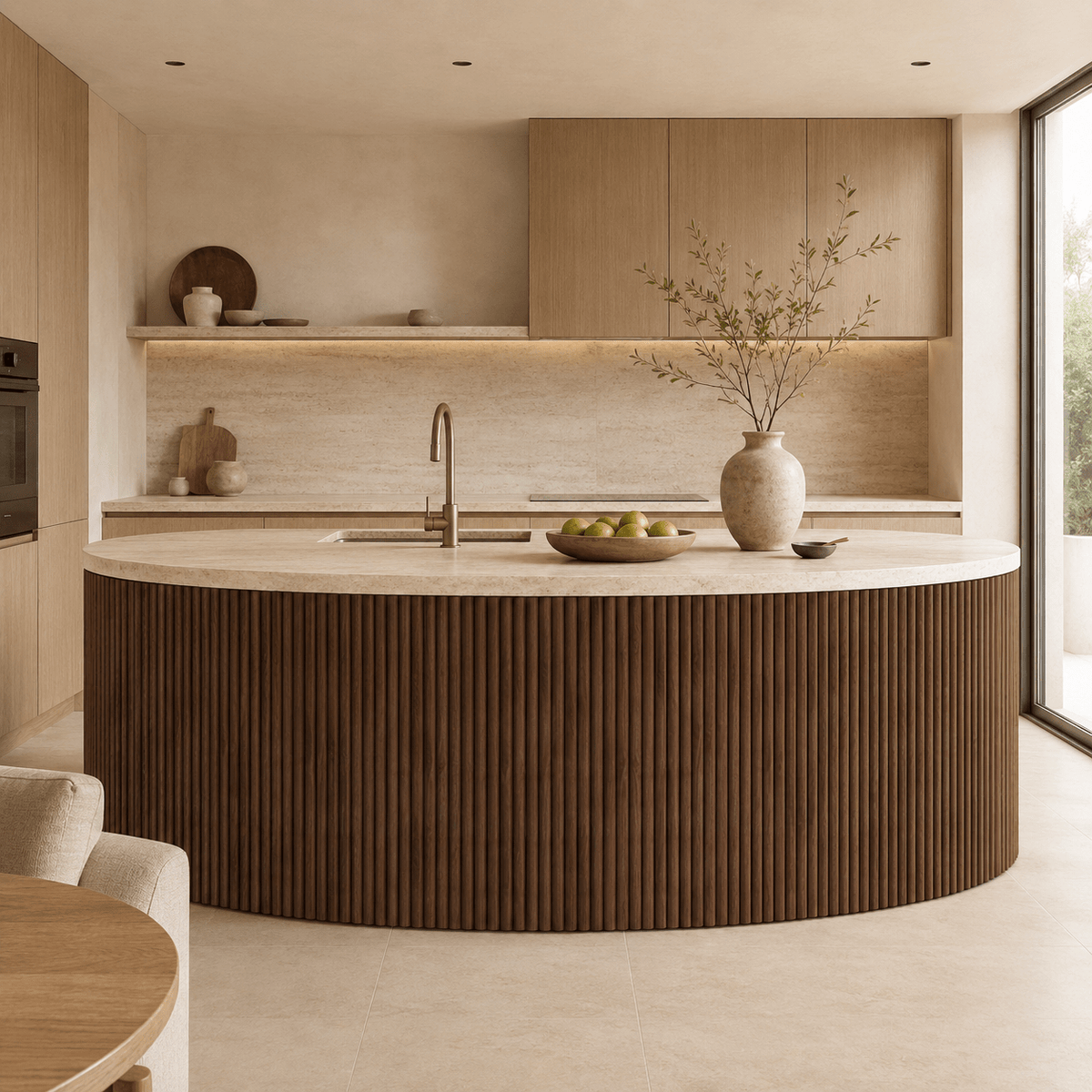 Ridge Flexible Tambour Wood Panels