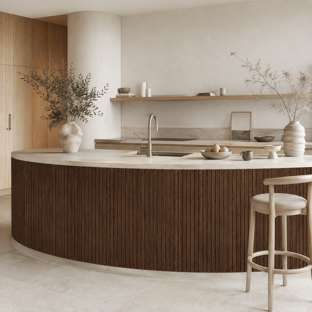 Slat Flexible Tambour Wood Panels