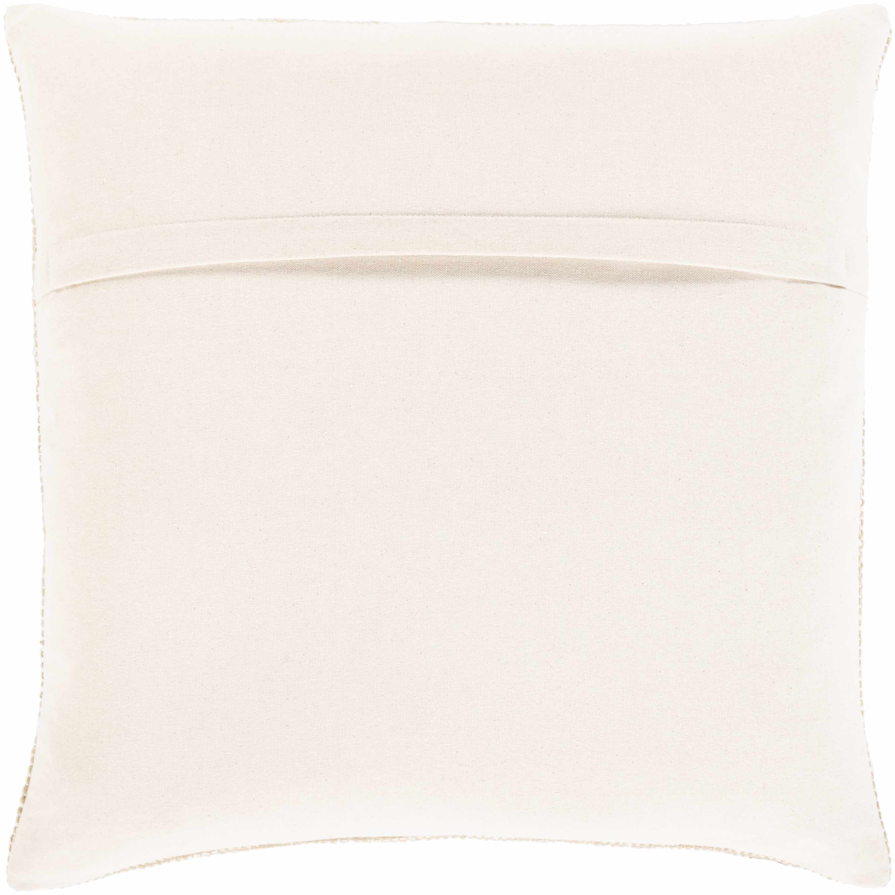 Wansford Oatmeal Square Throw Pillow - Clearance-2