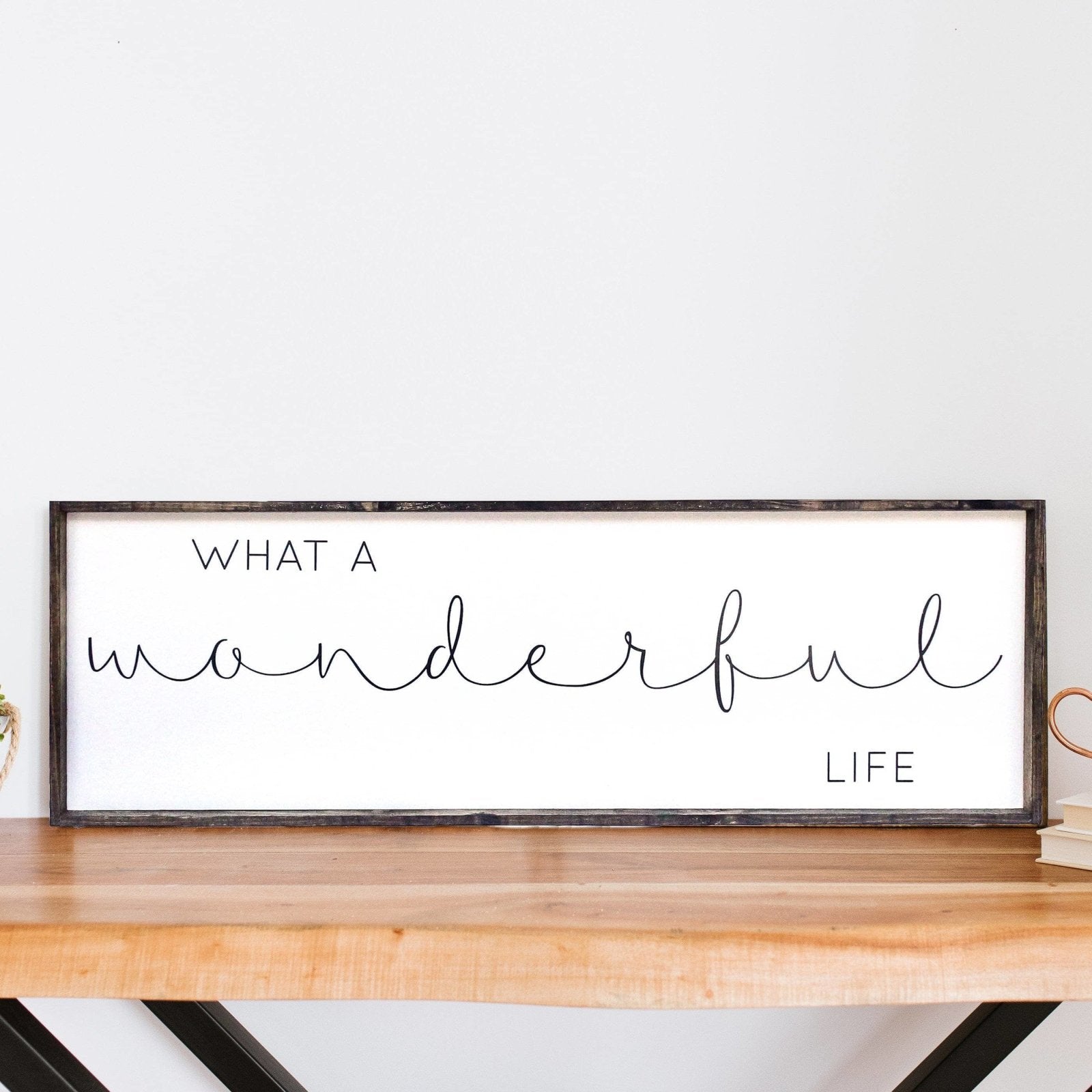 What A Wonderful Life Wood Sign-3