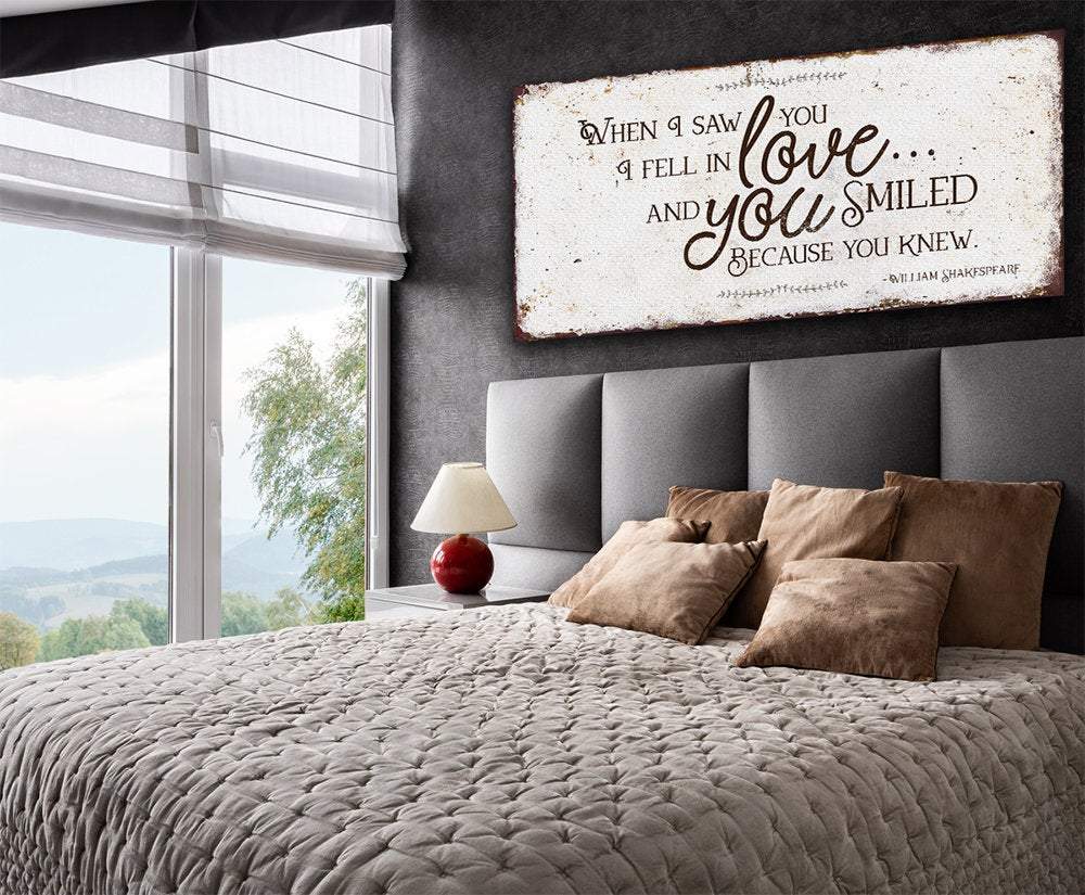 When I Saw You - Canvas