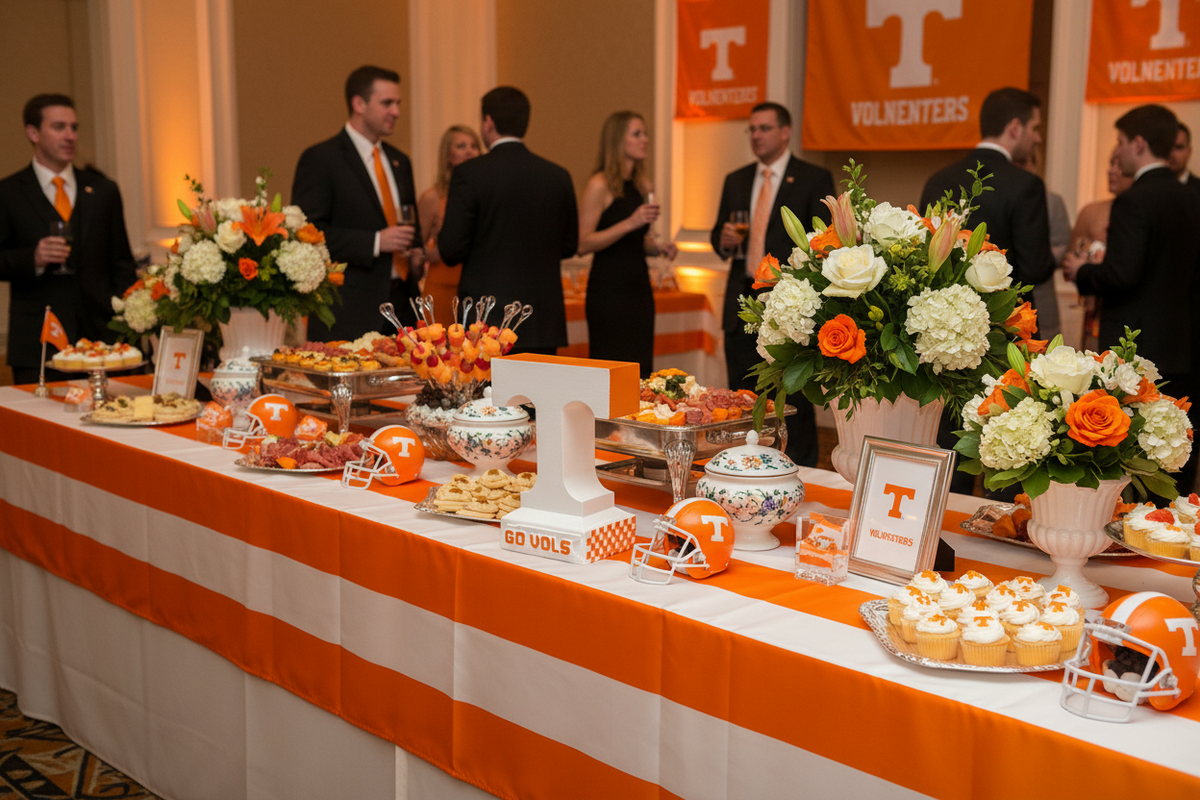 Tennessee Volunteers Mini Power T Table Top Centerpiece Sculpture