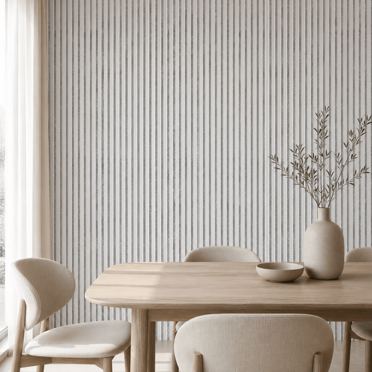 ARQ® Acoustic Colored Wooden Wall Slat Panel