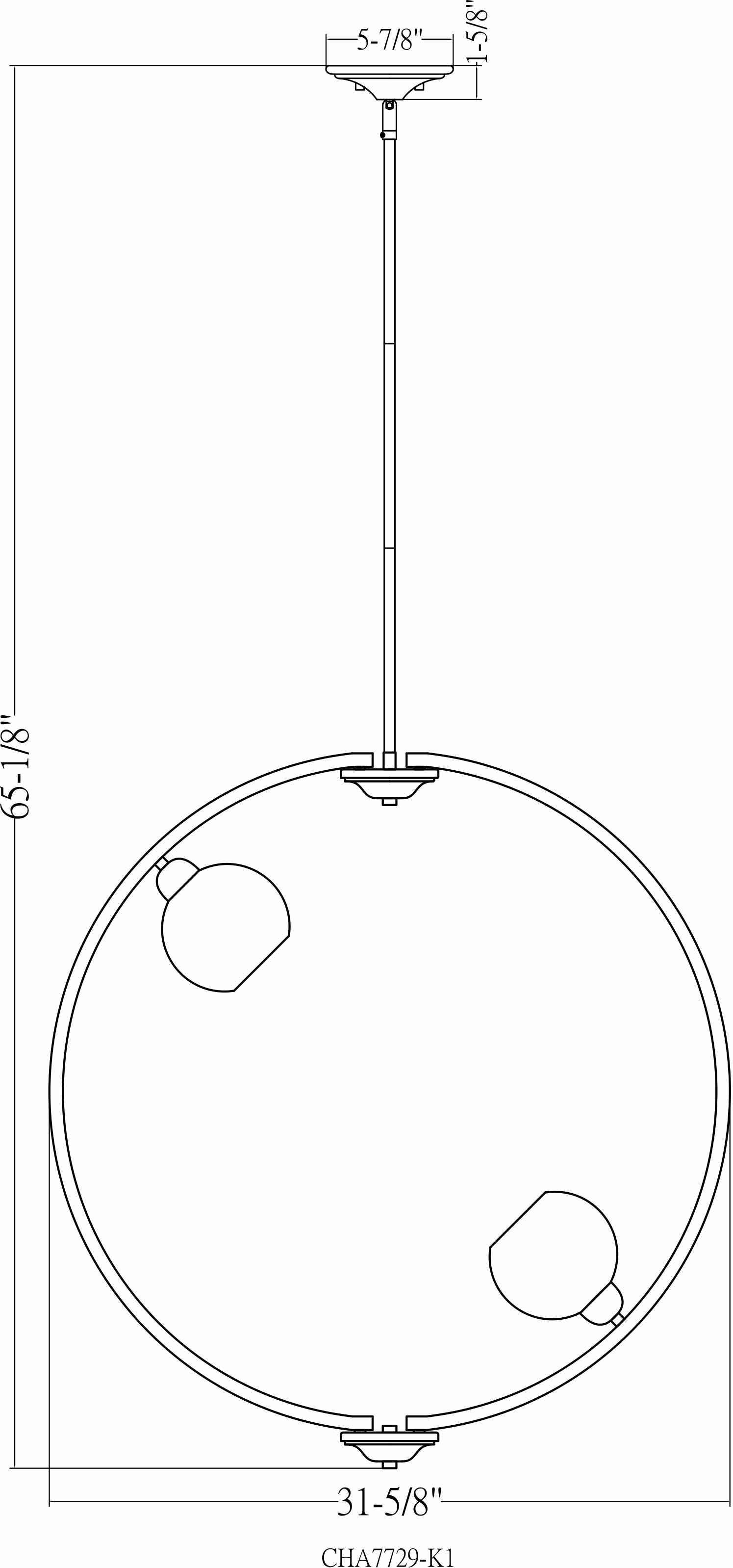 Williamsville Ceiling Light - Clearance-3