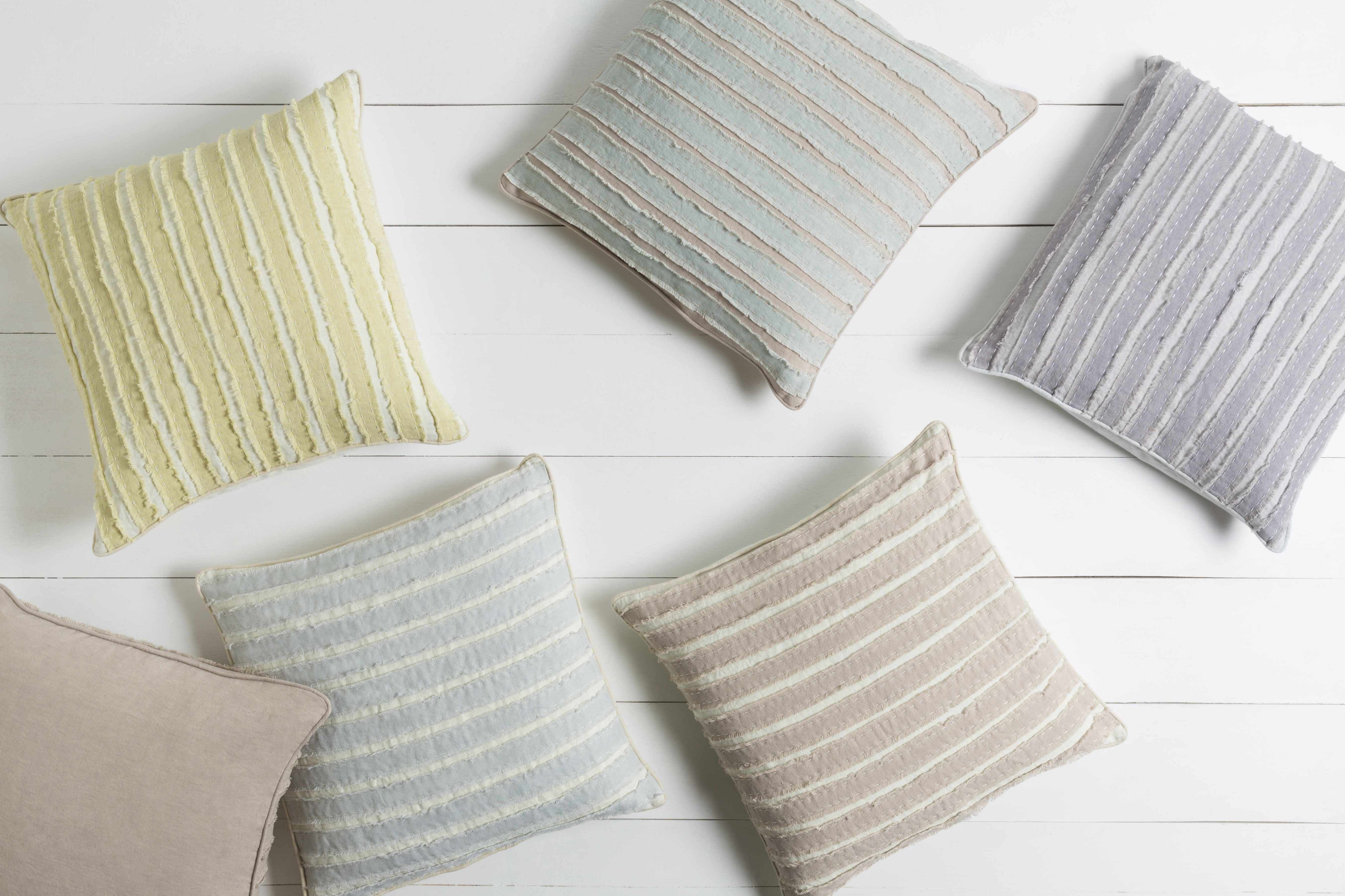 Loveland Striped Throw Pillow - Clearance-2