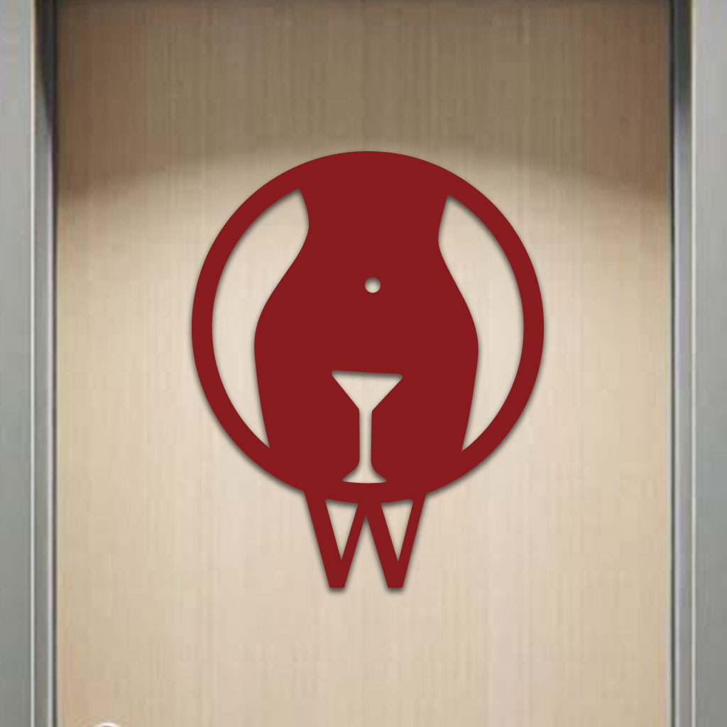 Women's Restroom Sign-9
