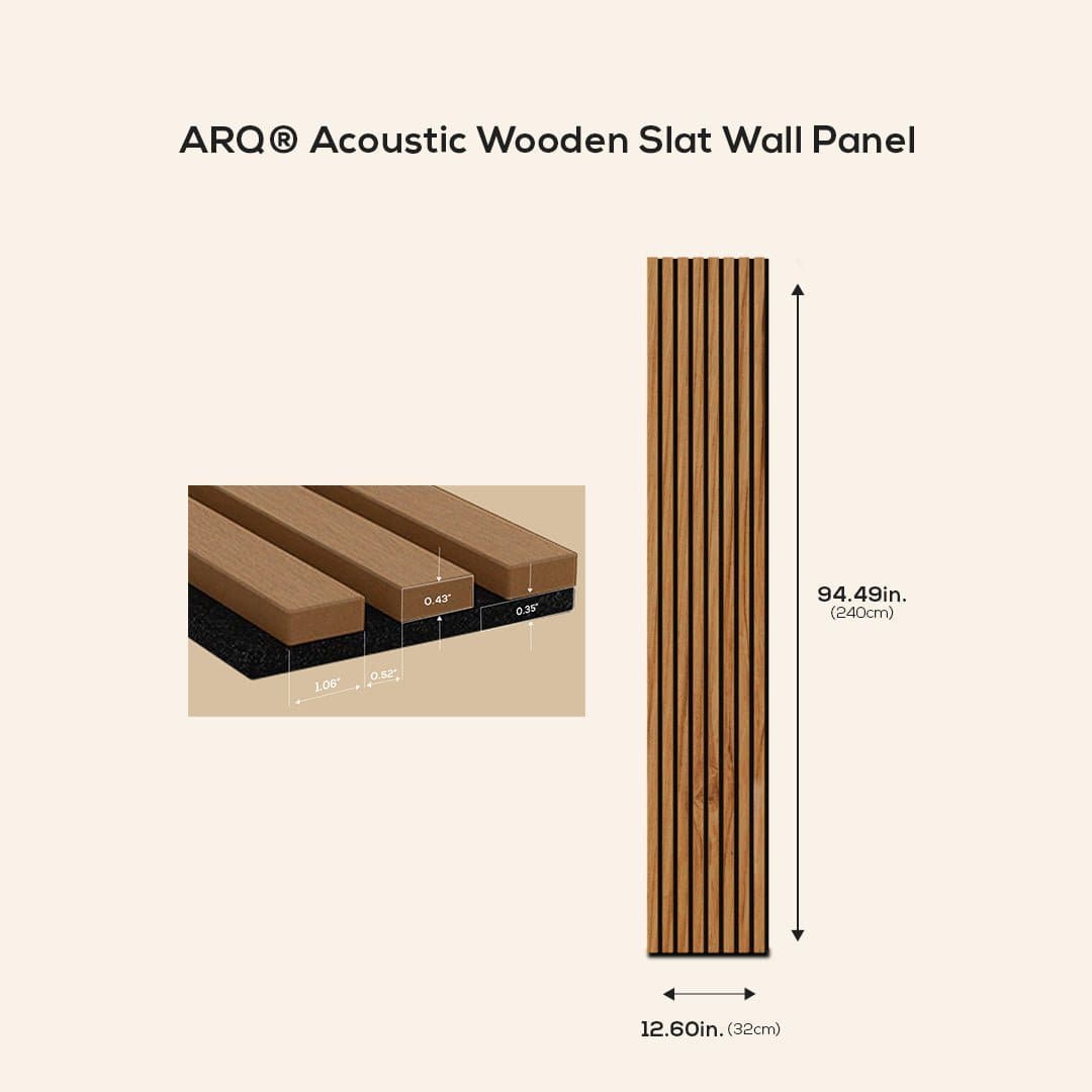 Acoustic Wooden Slat Wall Panel