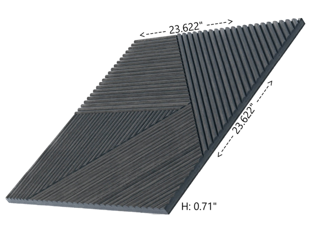 ARQ® Natural Solid Colored Wood Wall Panels