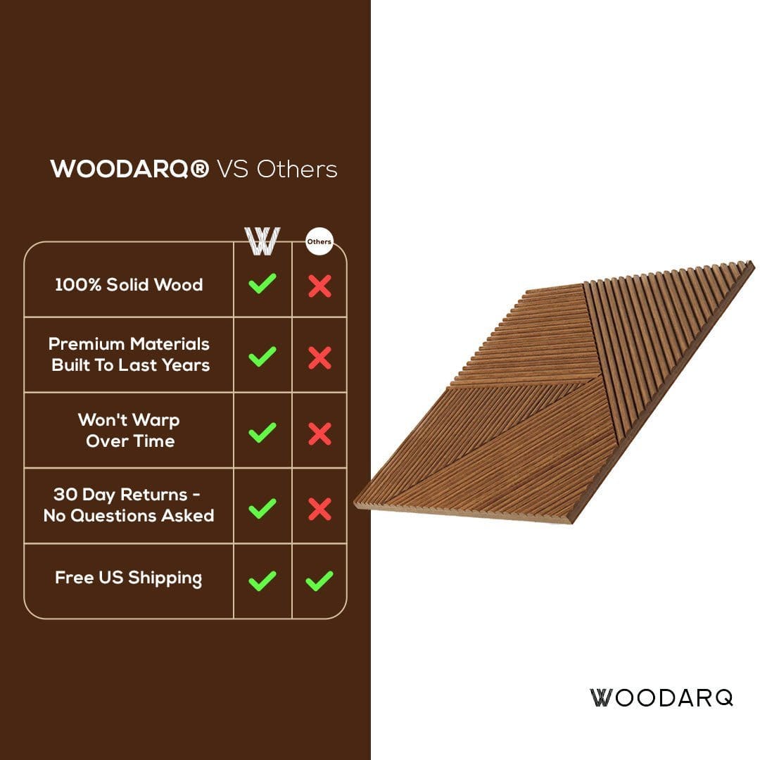 ARQ® Natural Solid Wood Wall Panels