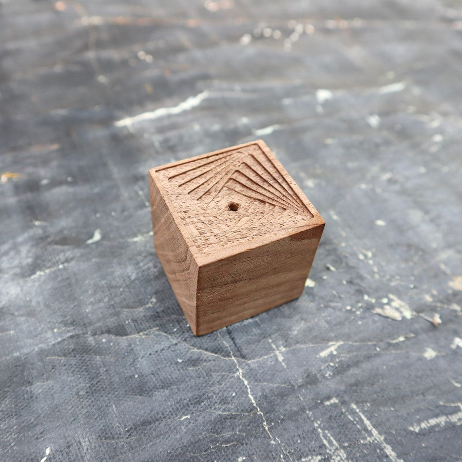 Sinking Maze - Wooden Essential Oil Diffuser | Incense Holder-1