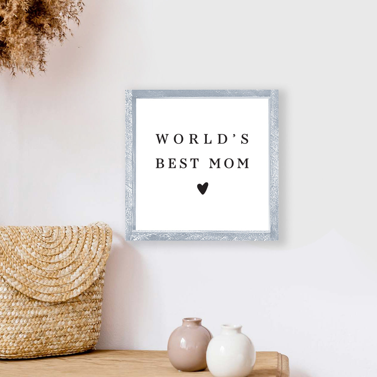 World's Best Mom Wood Sign-2