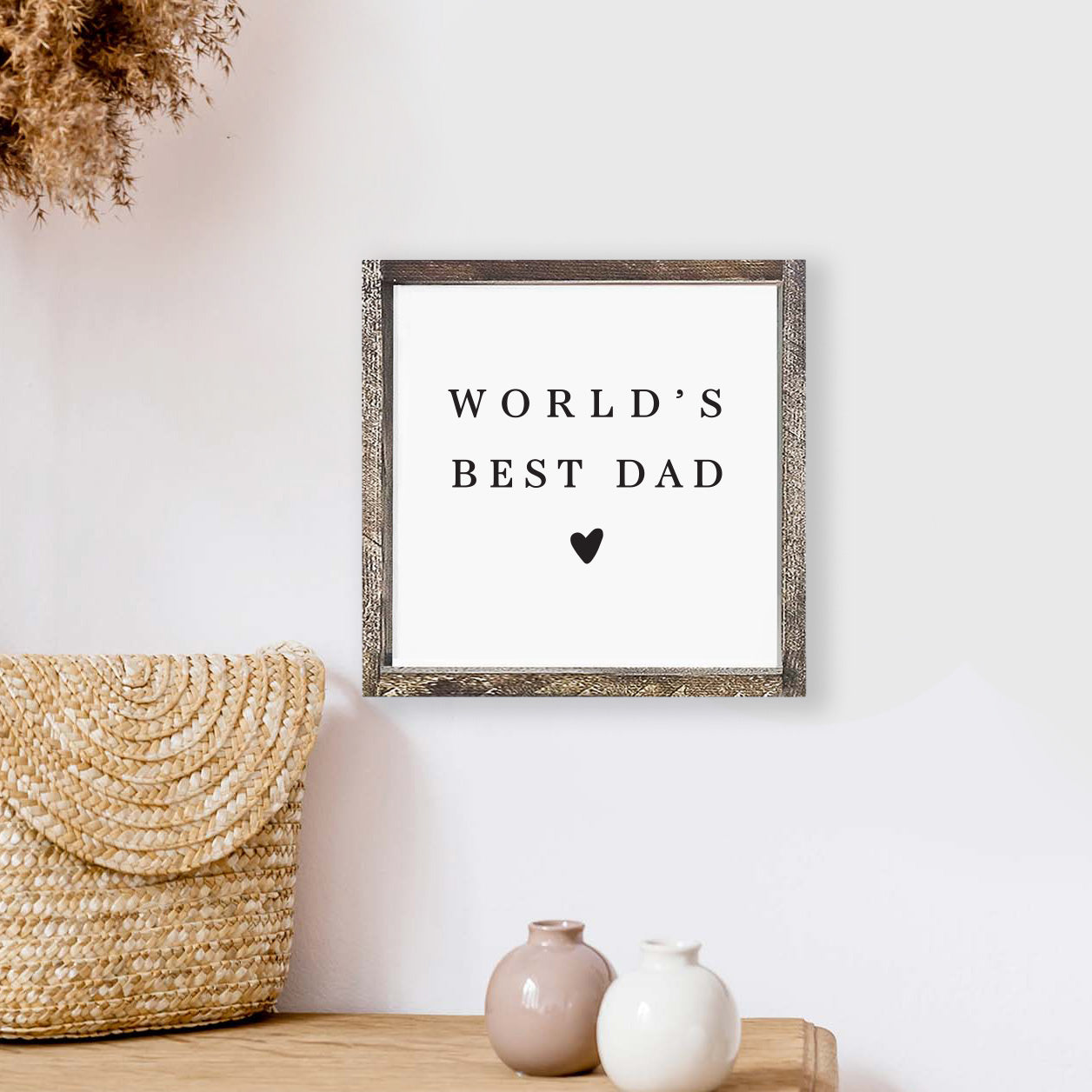 World's Best Dad Wood Sign-0