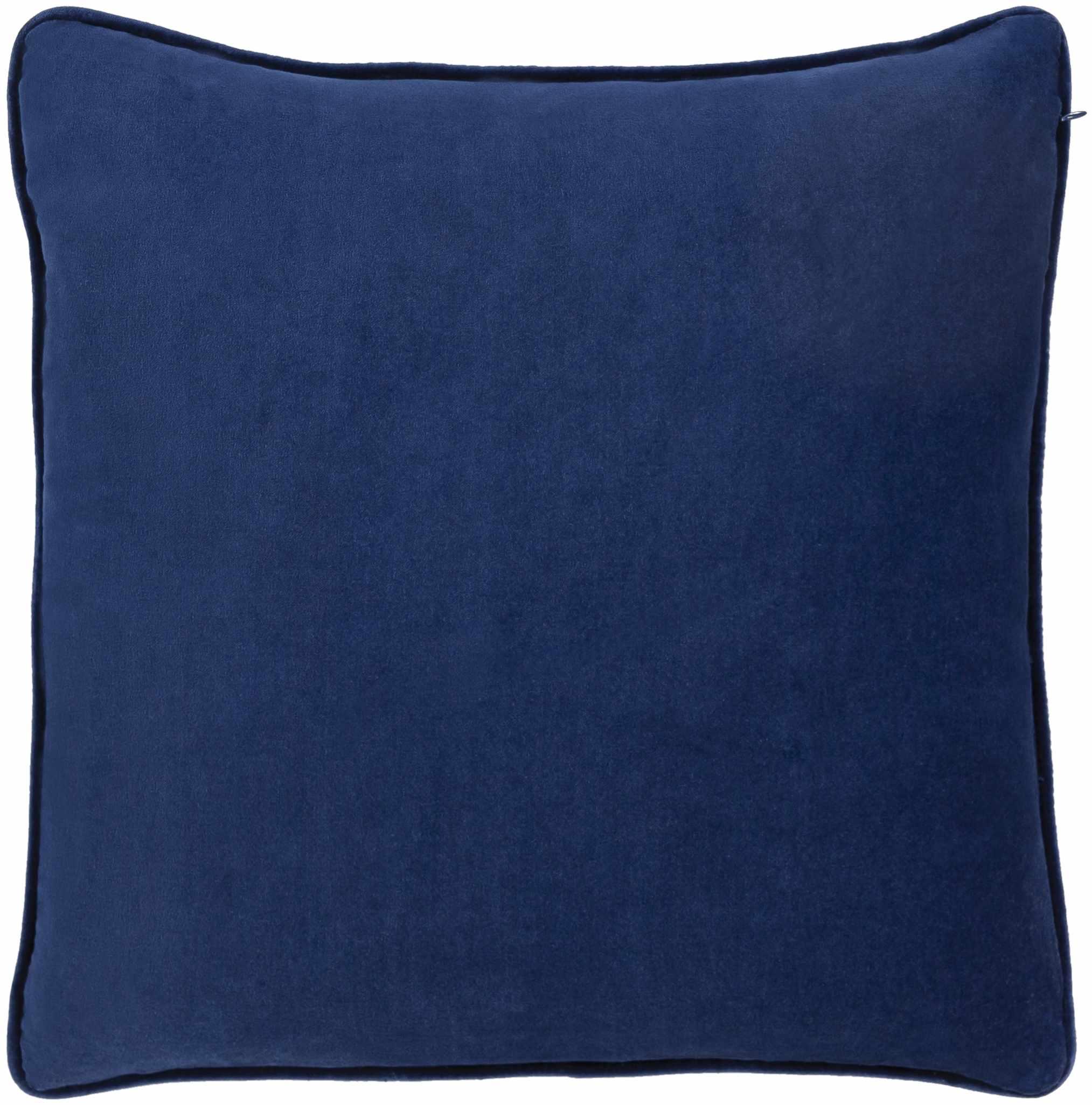 Warrington Navy Square Throw Pillow - PRHOMZ