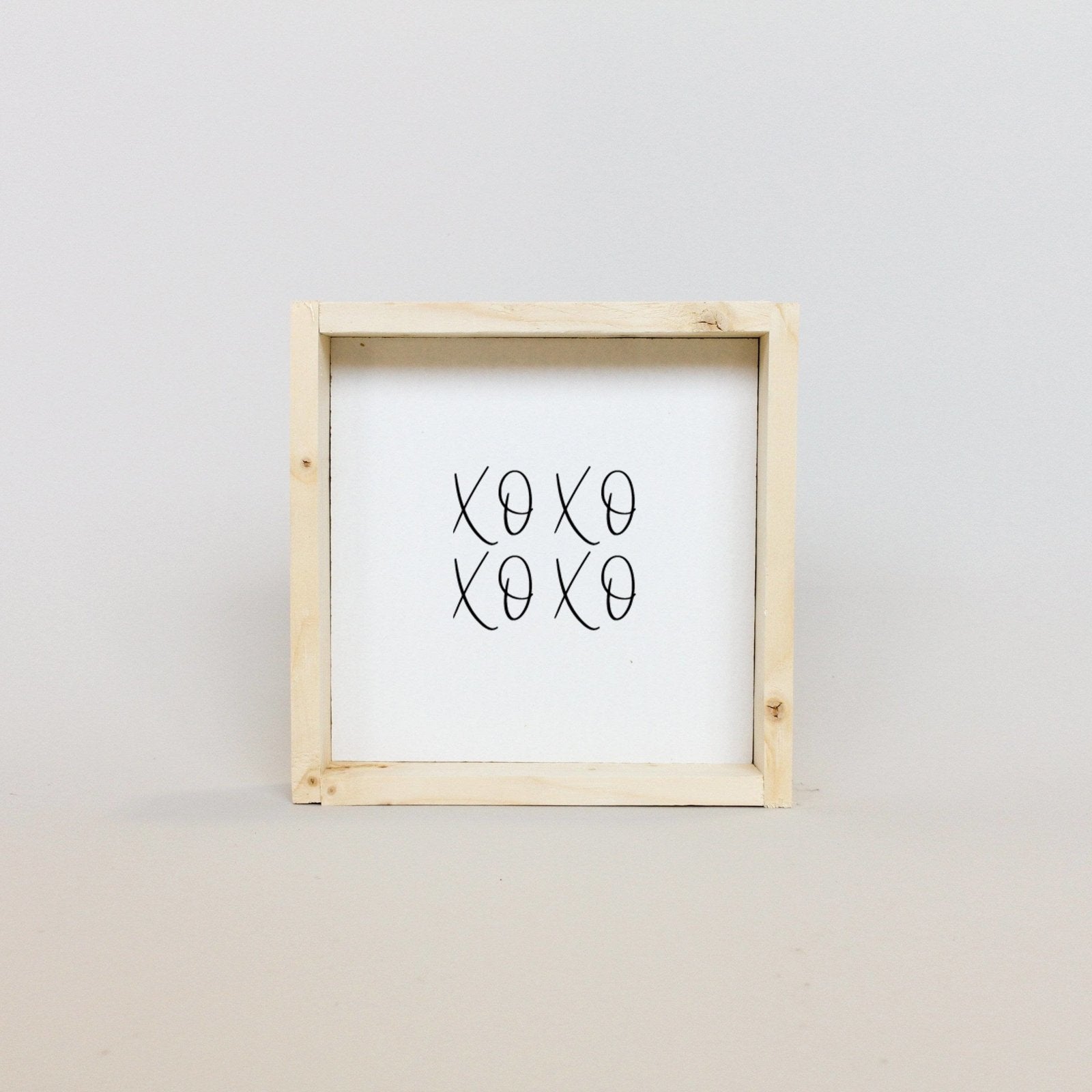 XOXO Wood Sign-7