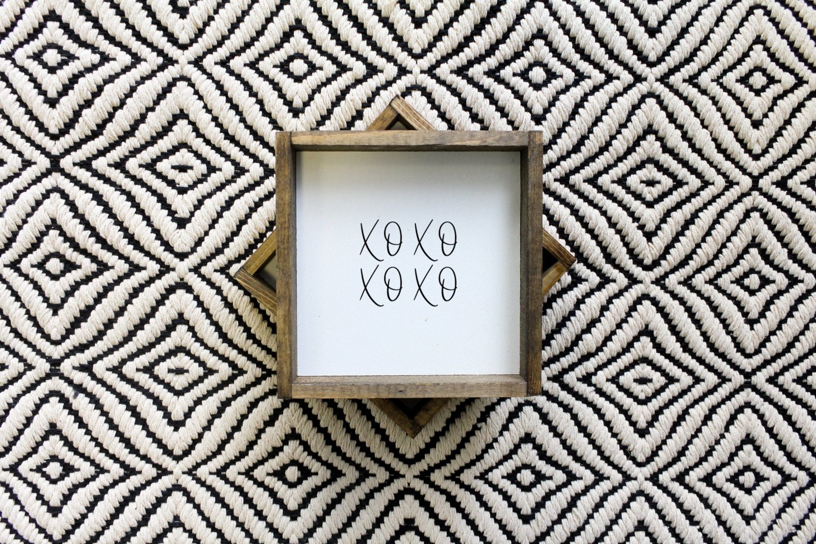 XOXO Wood Sign-3