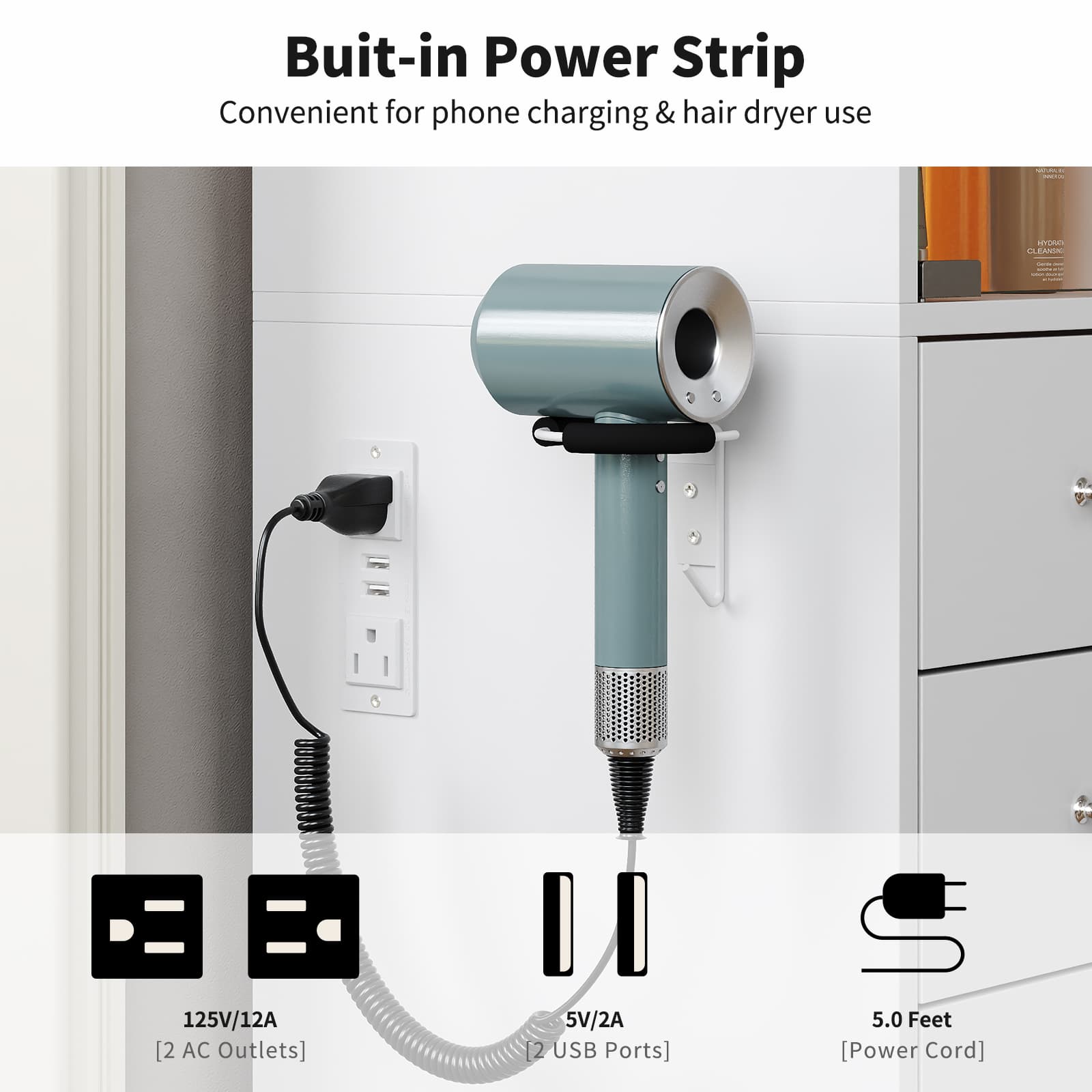 Yanosaku VD034 Bedroom Makeup Vanity desk with mirror, 11 Drawers-3